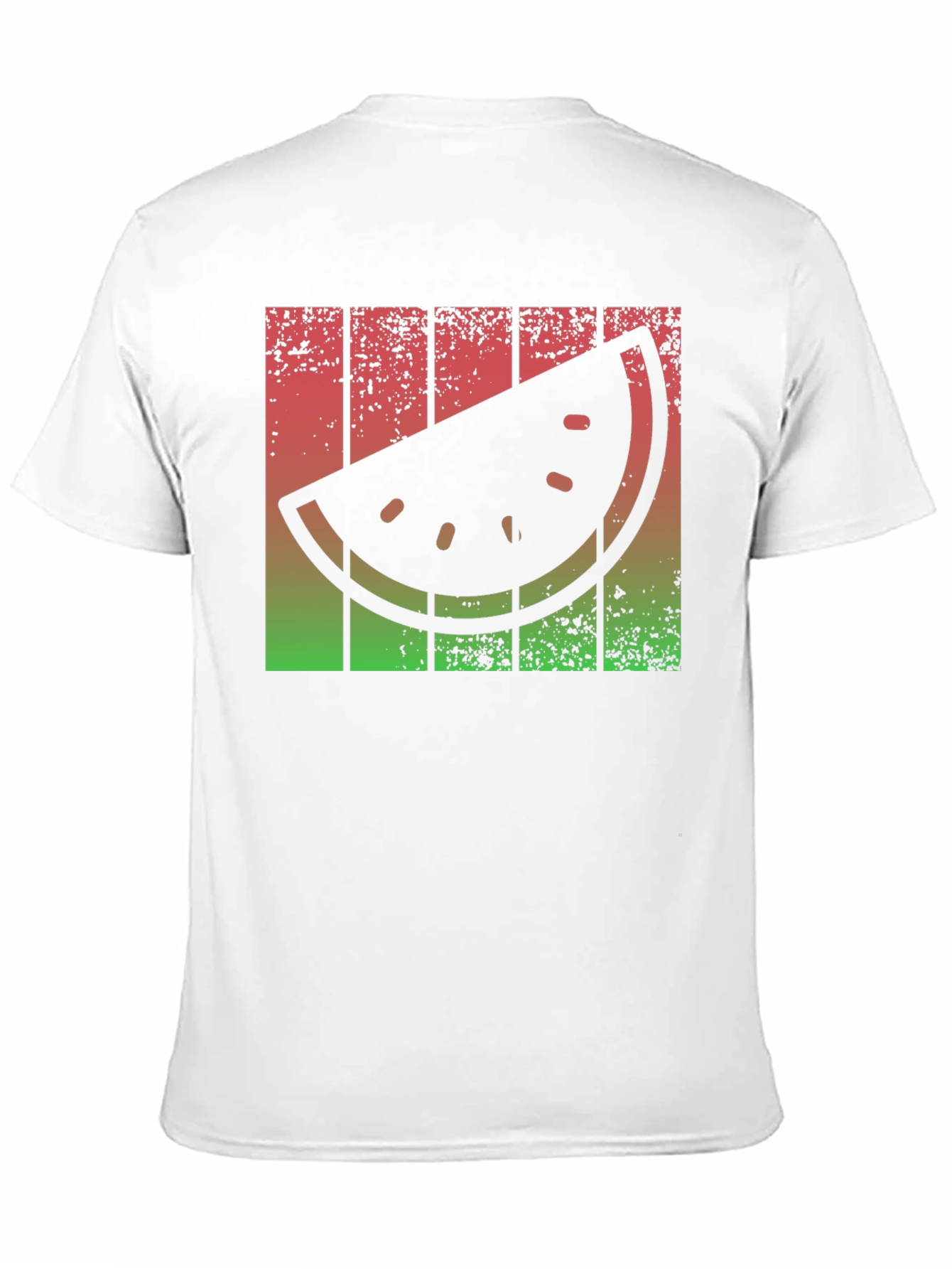 Retro Watermelon Slice Graphic Tee - Summer Vibes!