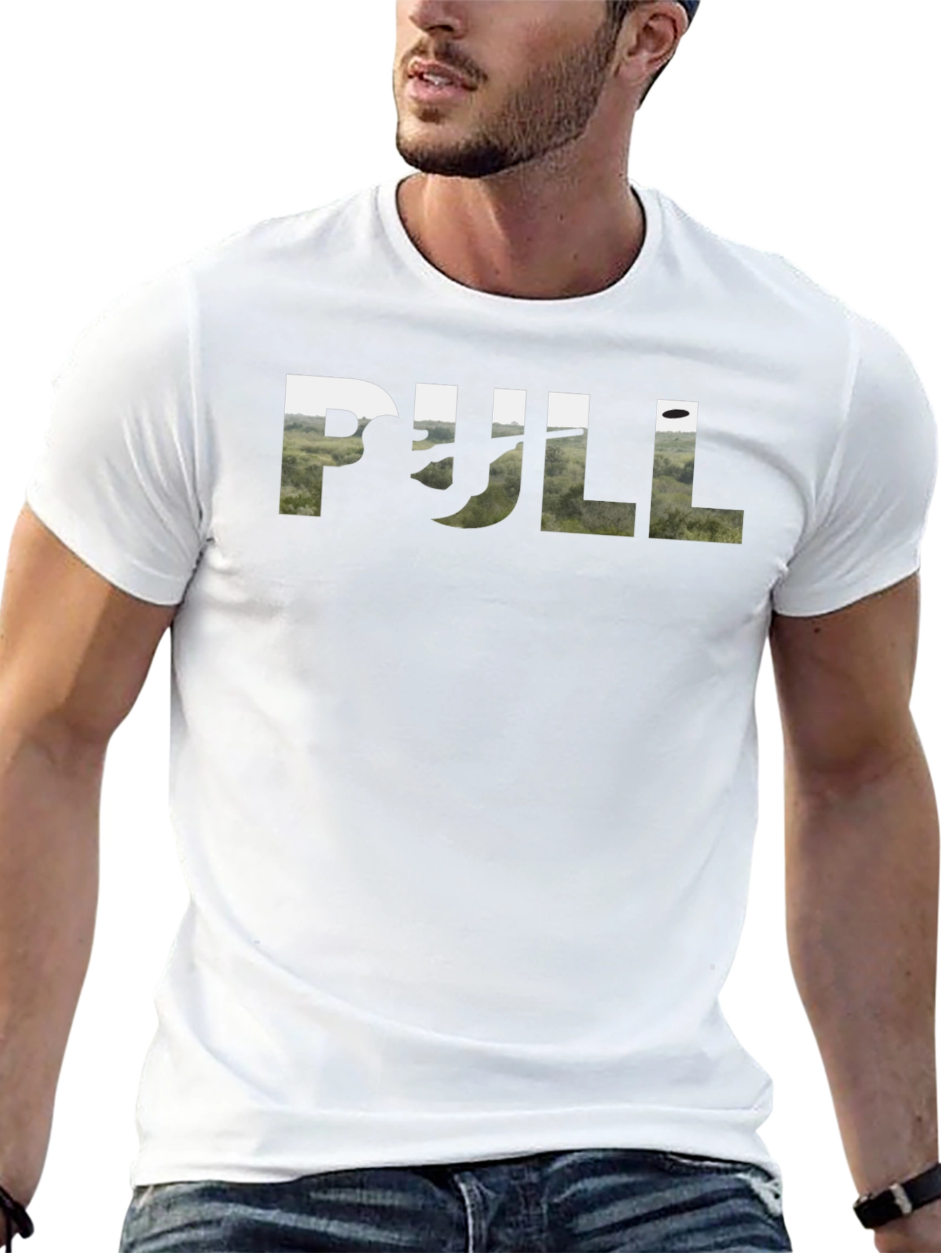 Pull T-Shirt - Skeet Shooting Design