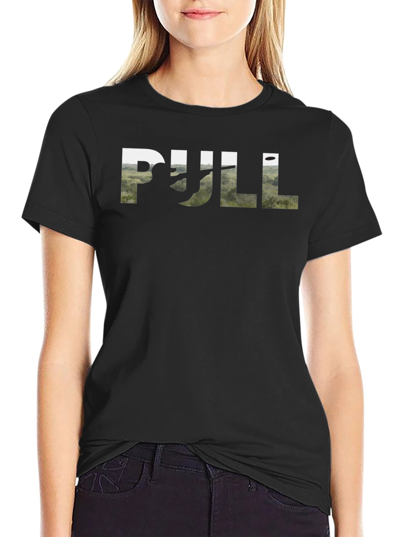 Pull T-Shirt - Skeet Shooting Design