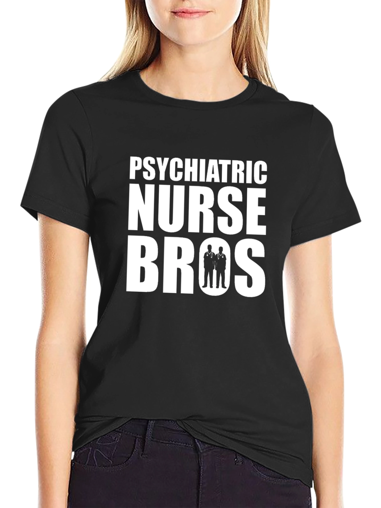 Psychiatric Nurse Bros Graphic Tee