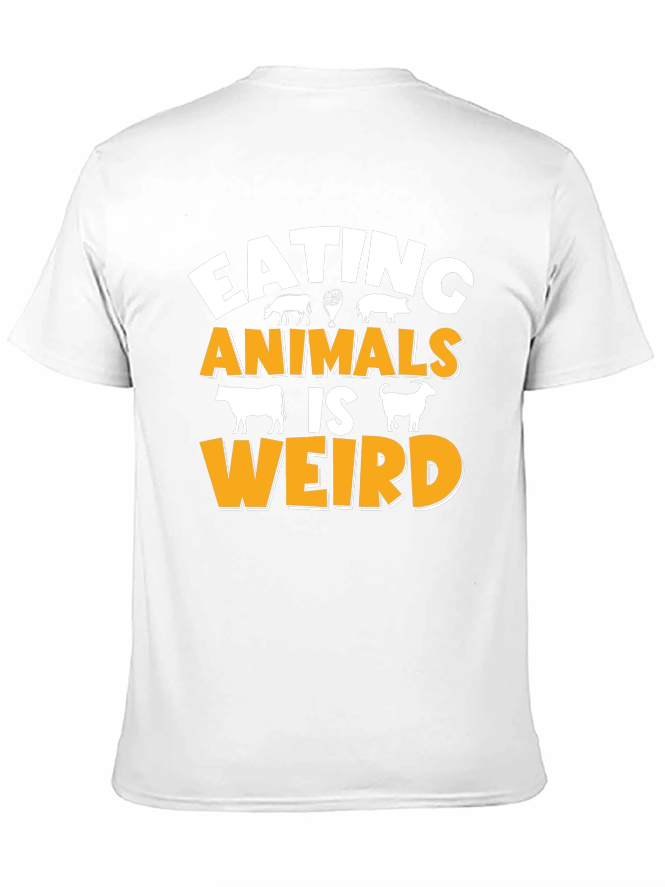 Eating Animals Is Weird Graphic T-Shirt