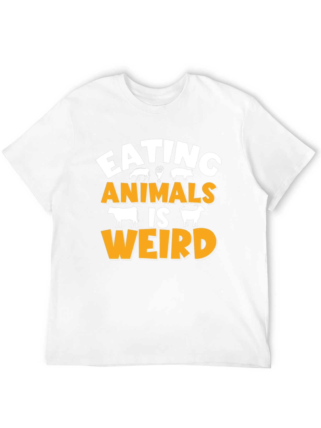 Eating Animals Is Weird Graphic T-Shirt