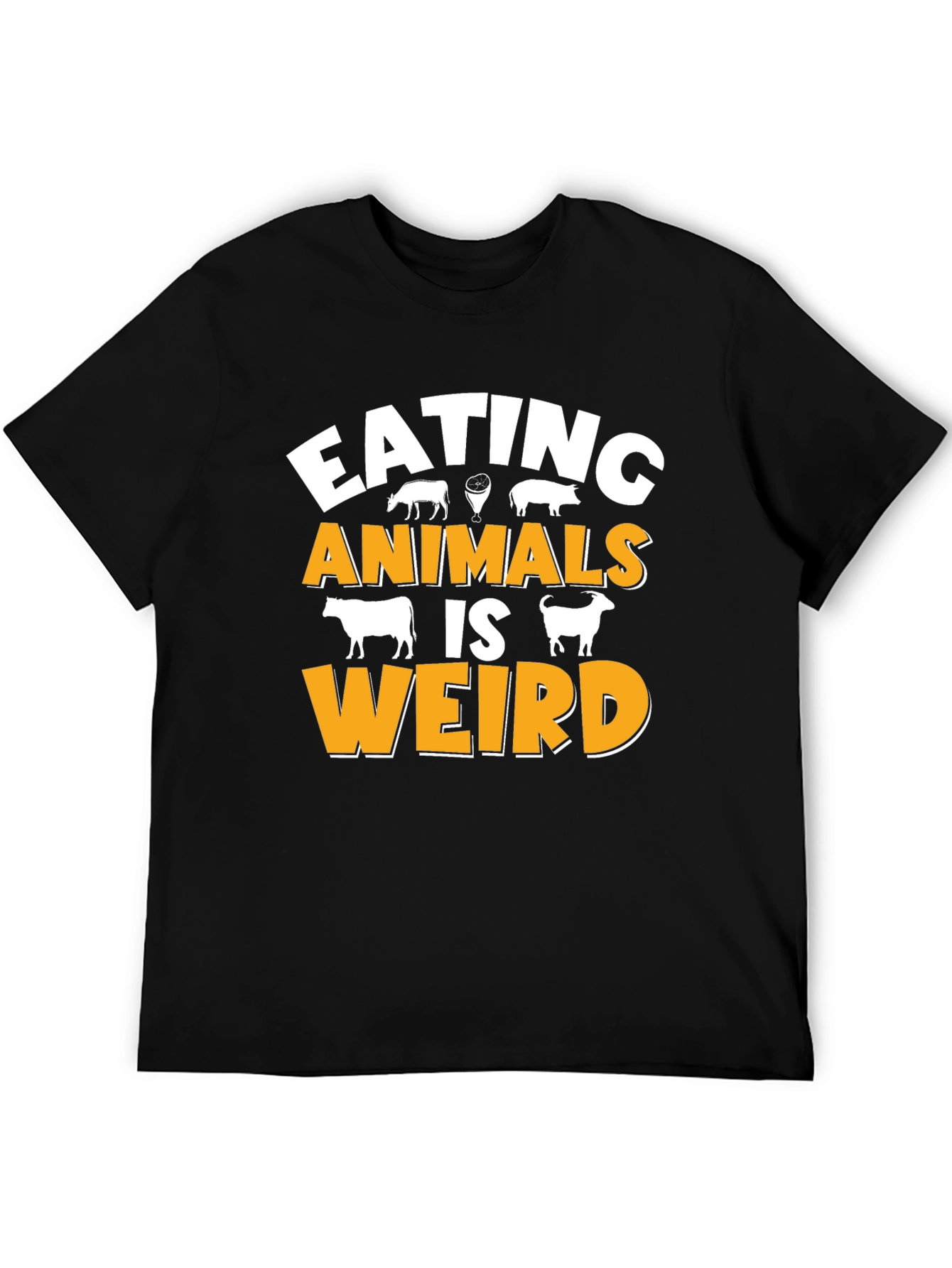 Eating Animals Is Weird Graphic T-Shirt