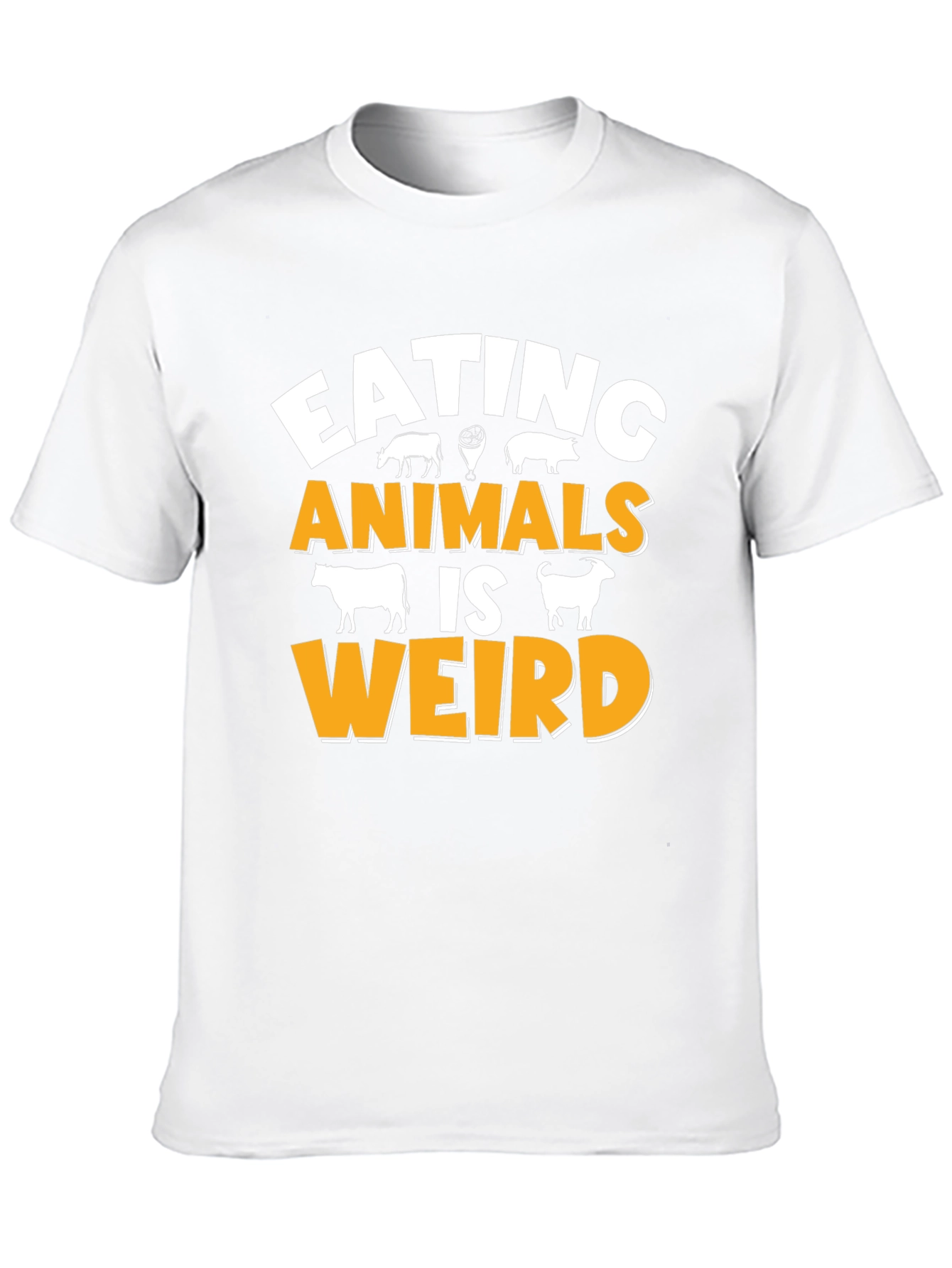 Eating Animals Is Weird Graphic T-Shirt