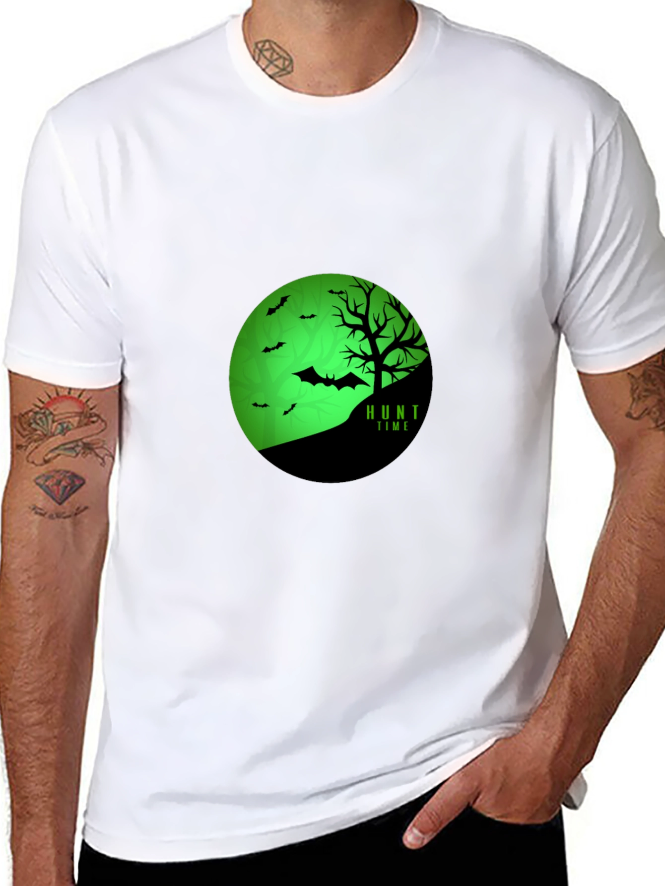 Hunt Time Graphic Tee - Spooky Season Shirt