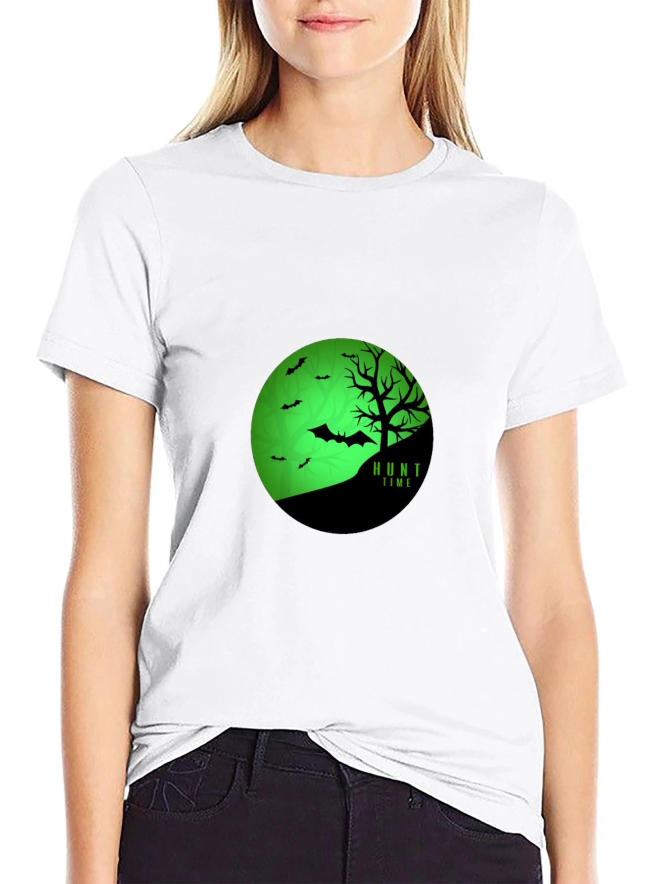 Hunt Time Graphic Tee - Spooky Season Shirt