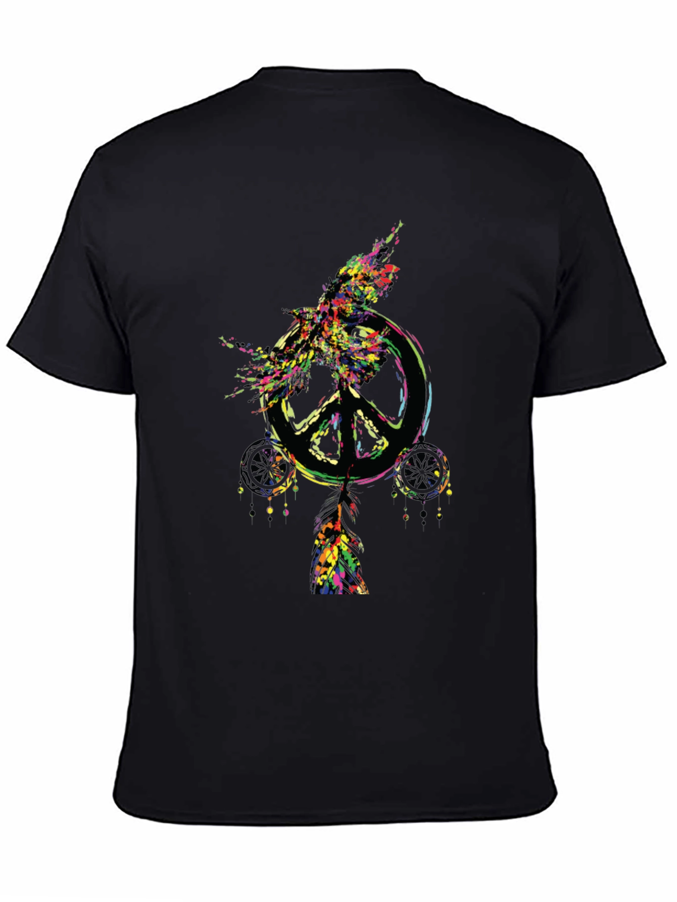 Peace Sign Dreamcatcher Graphic Tee