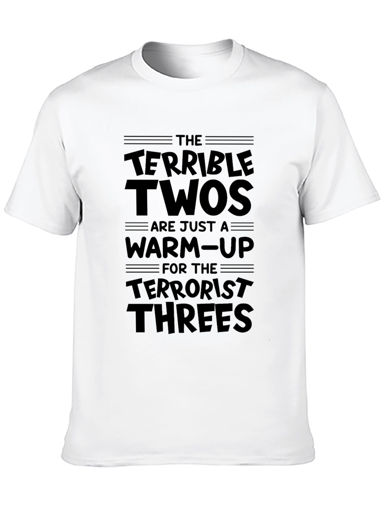 Terrible Twos T-Shirt - Funny Parenting Tee
