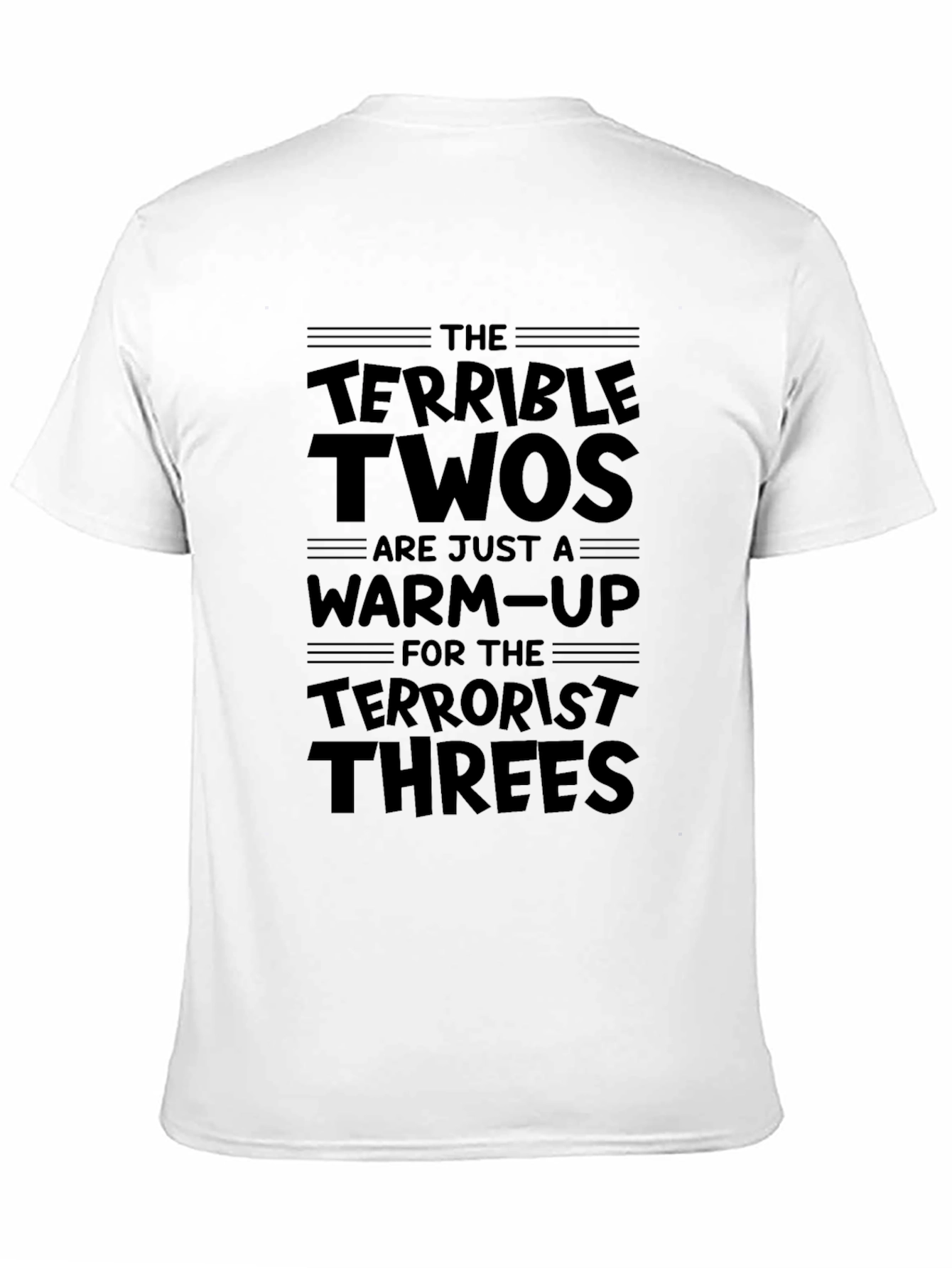 Terrible Twos T-Shirt - Funny Parenting Tee