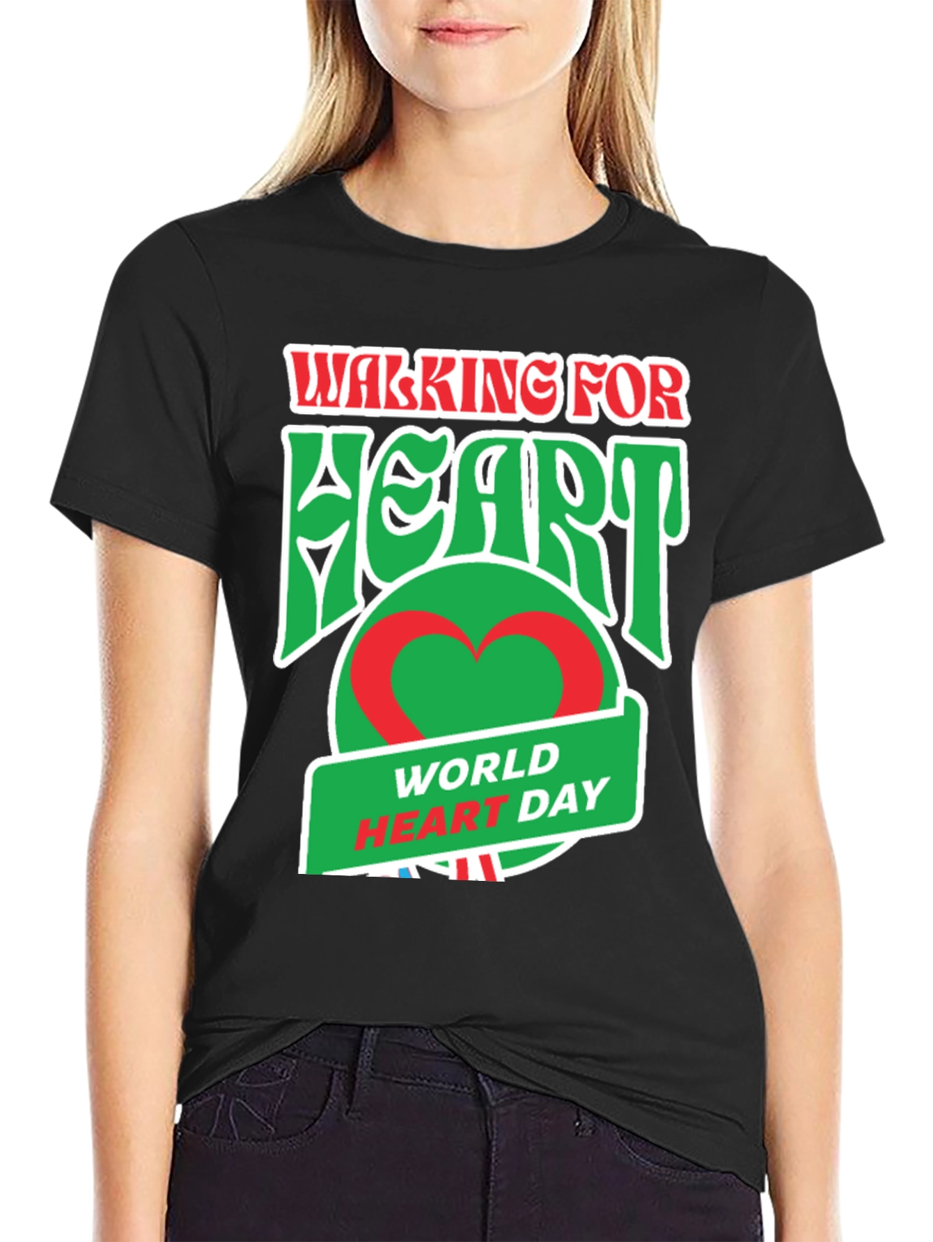 Walking for Heart World Day T-Shirt