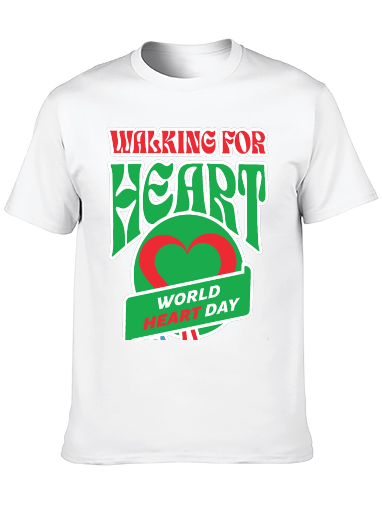 Walking for Heart World Day T-Shirt