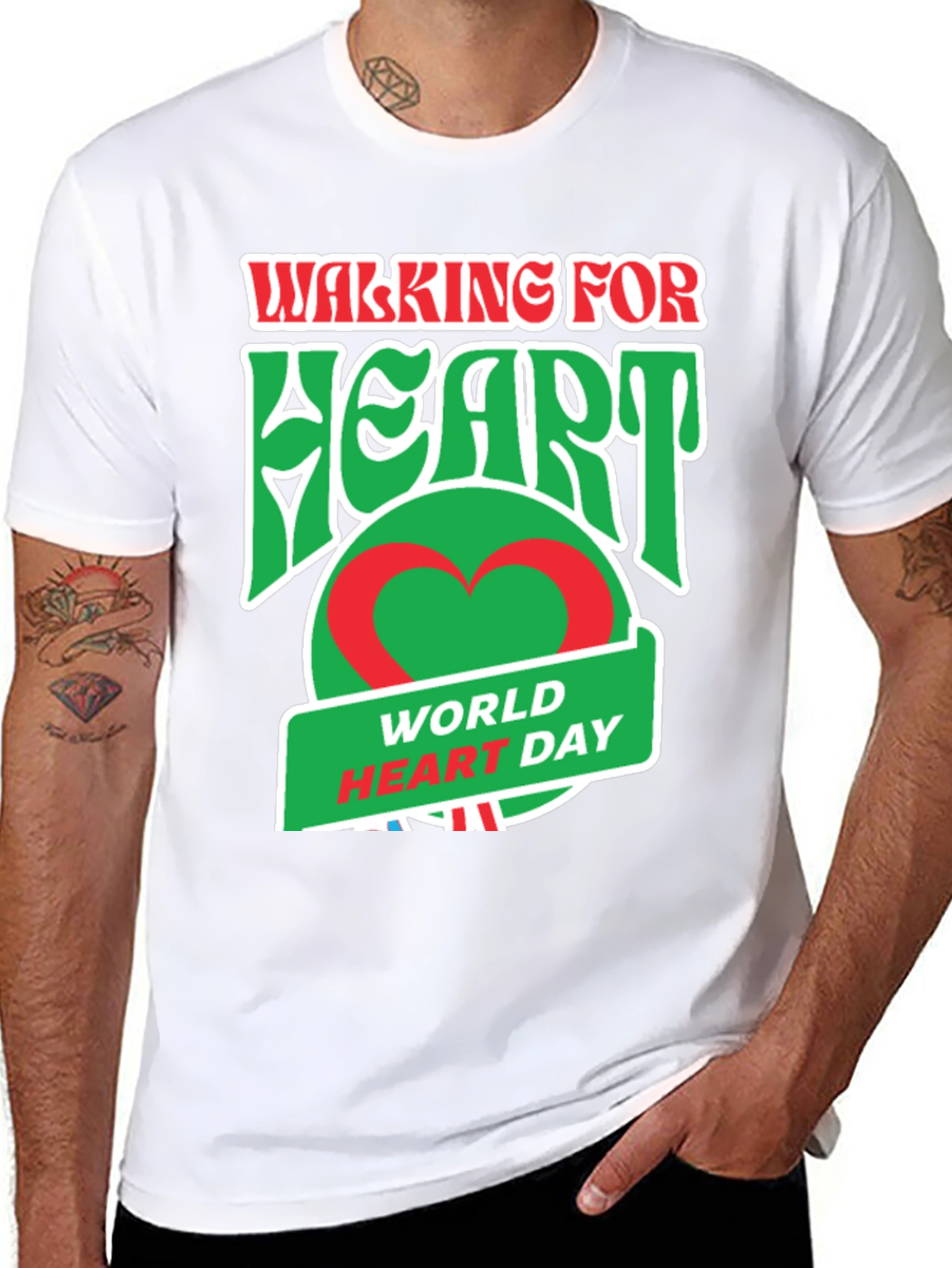 Walking for Heart World Day T-Shirt