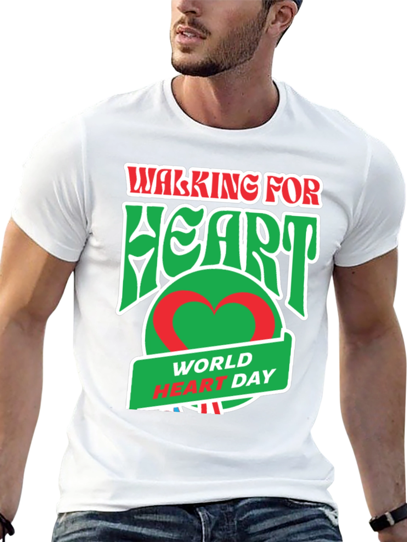 Walking for Heart World Day T-Shirt