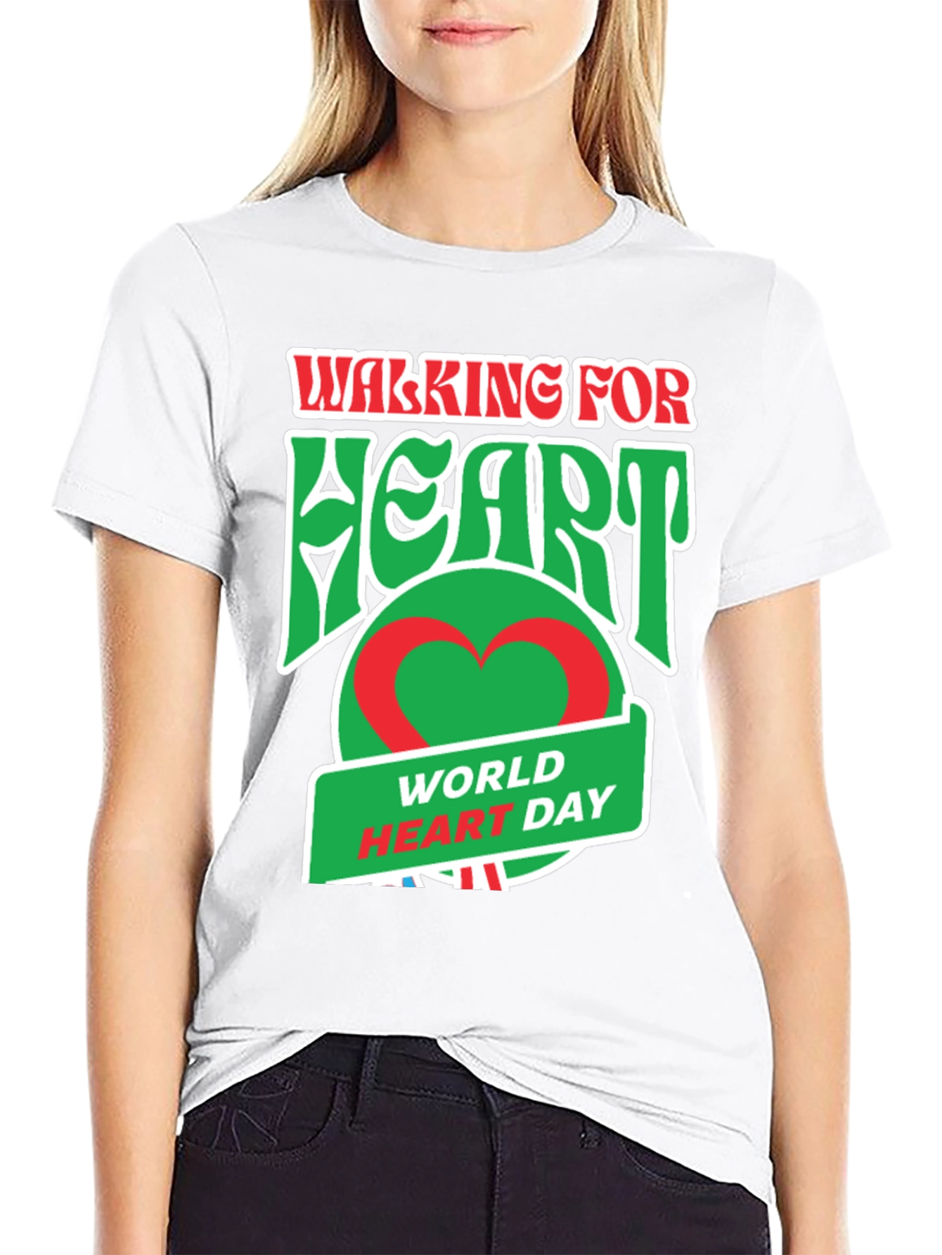 Walking for Heart World Day T-Shirt
