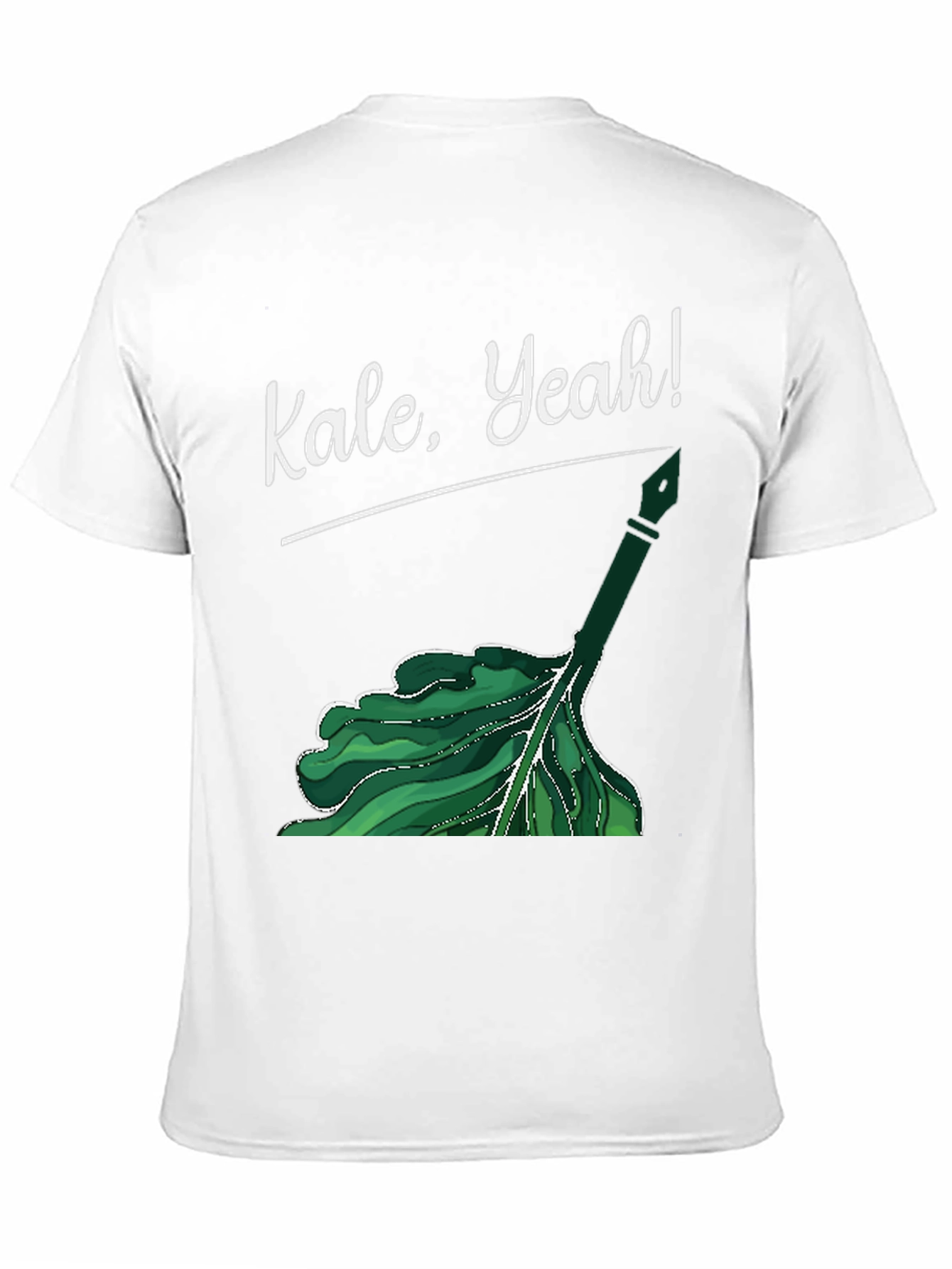 Kale Yeah! Graphic T-Shirt - Black Cotton Tee
