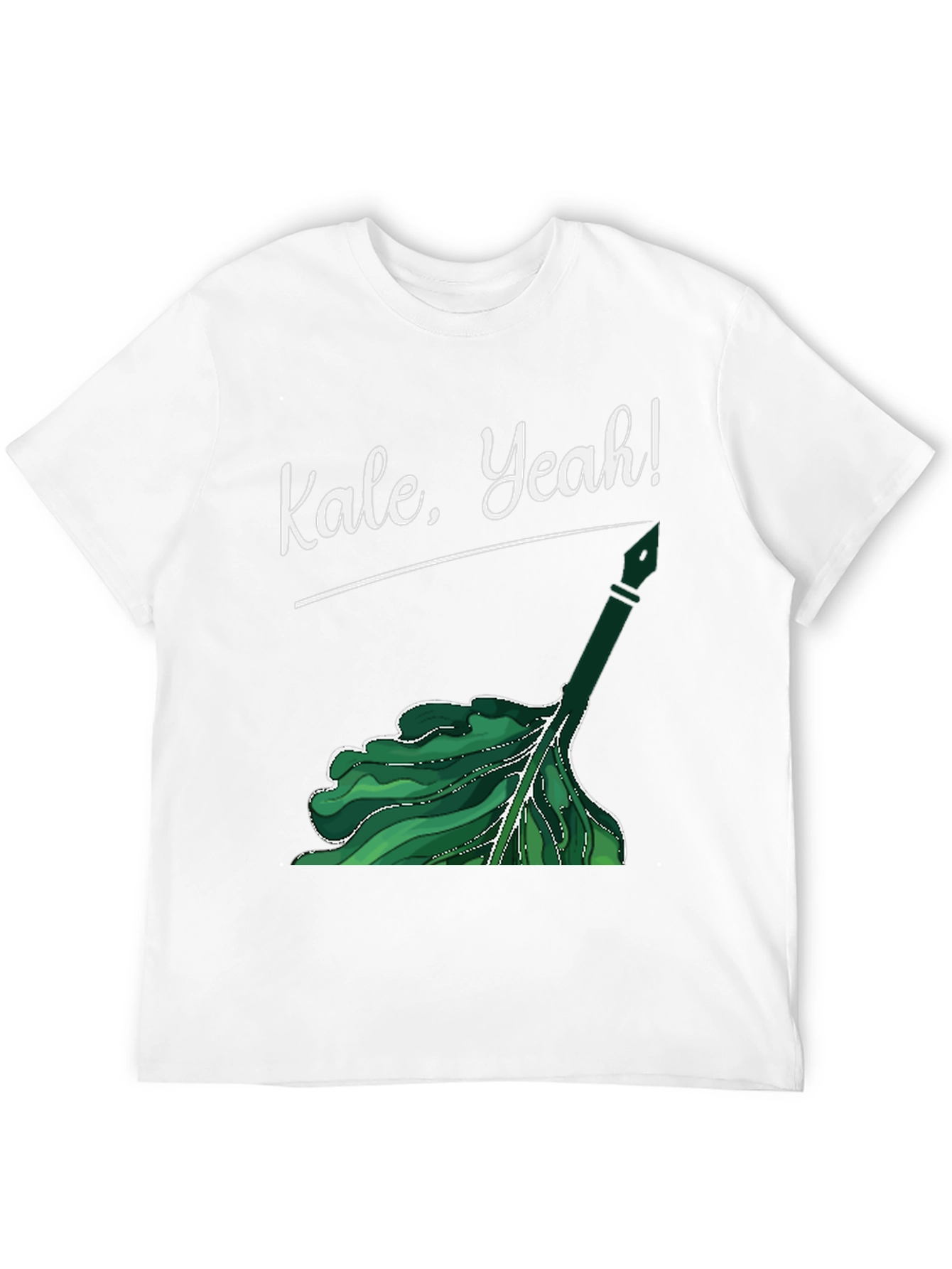 Kale Yeah! Graphic T-Shirt - Black Cotton Tee