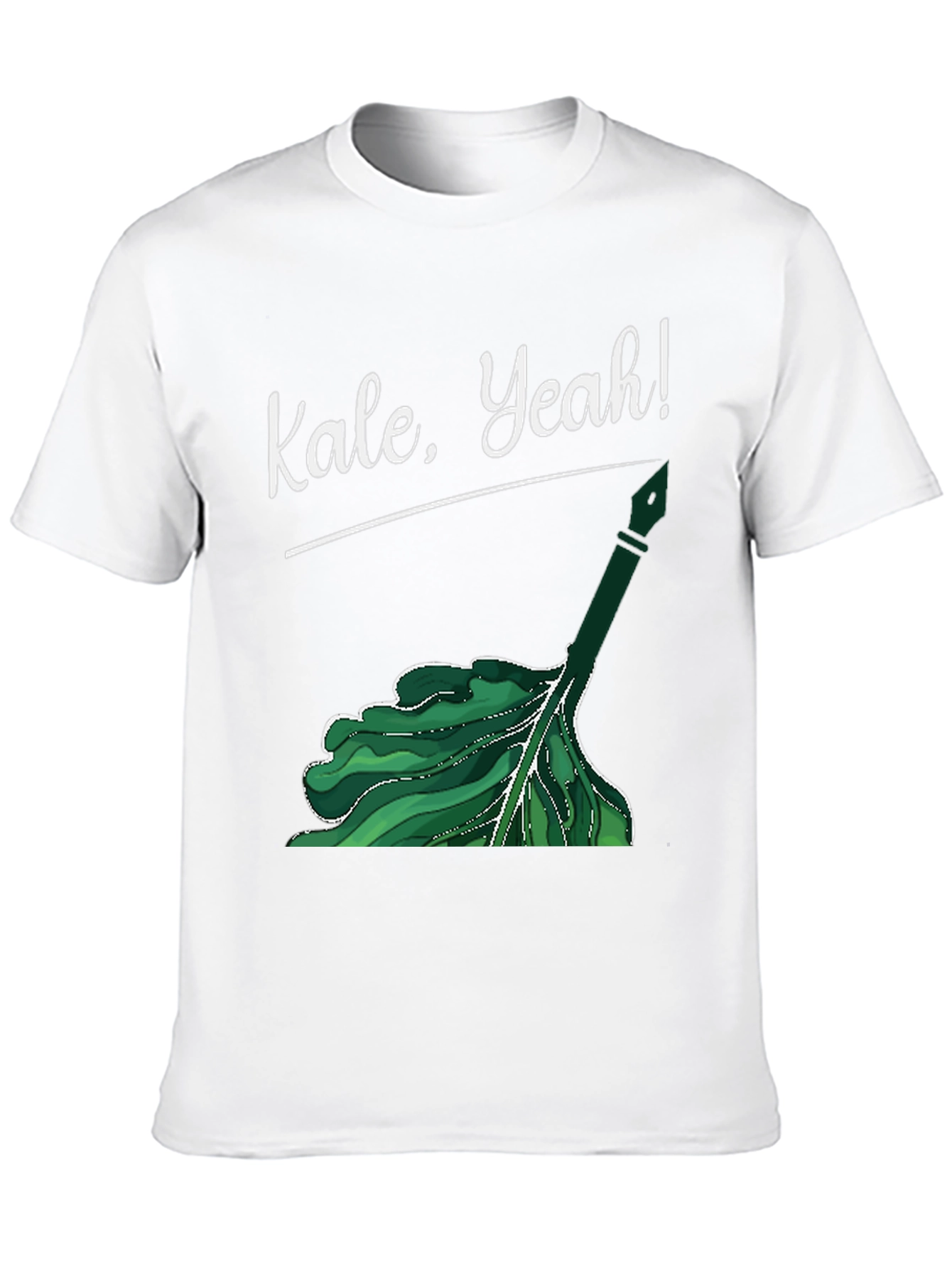 Kale Yeah! Graphic T-Shirt - Black Cotton Tee