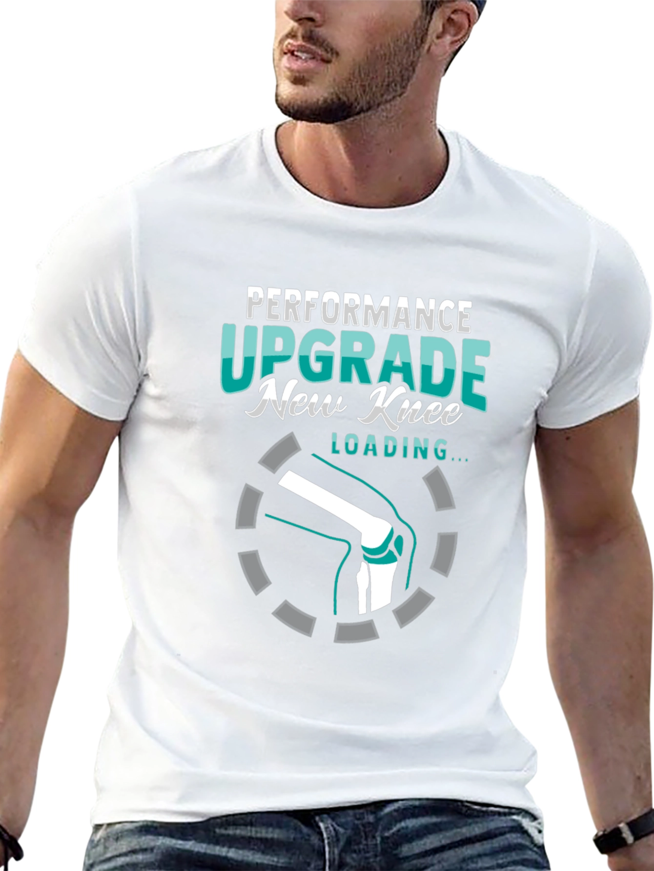 Performance Upgrade New Knee Graphic T-Shirt