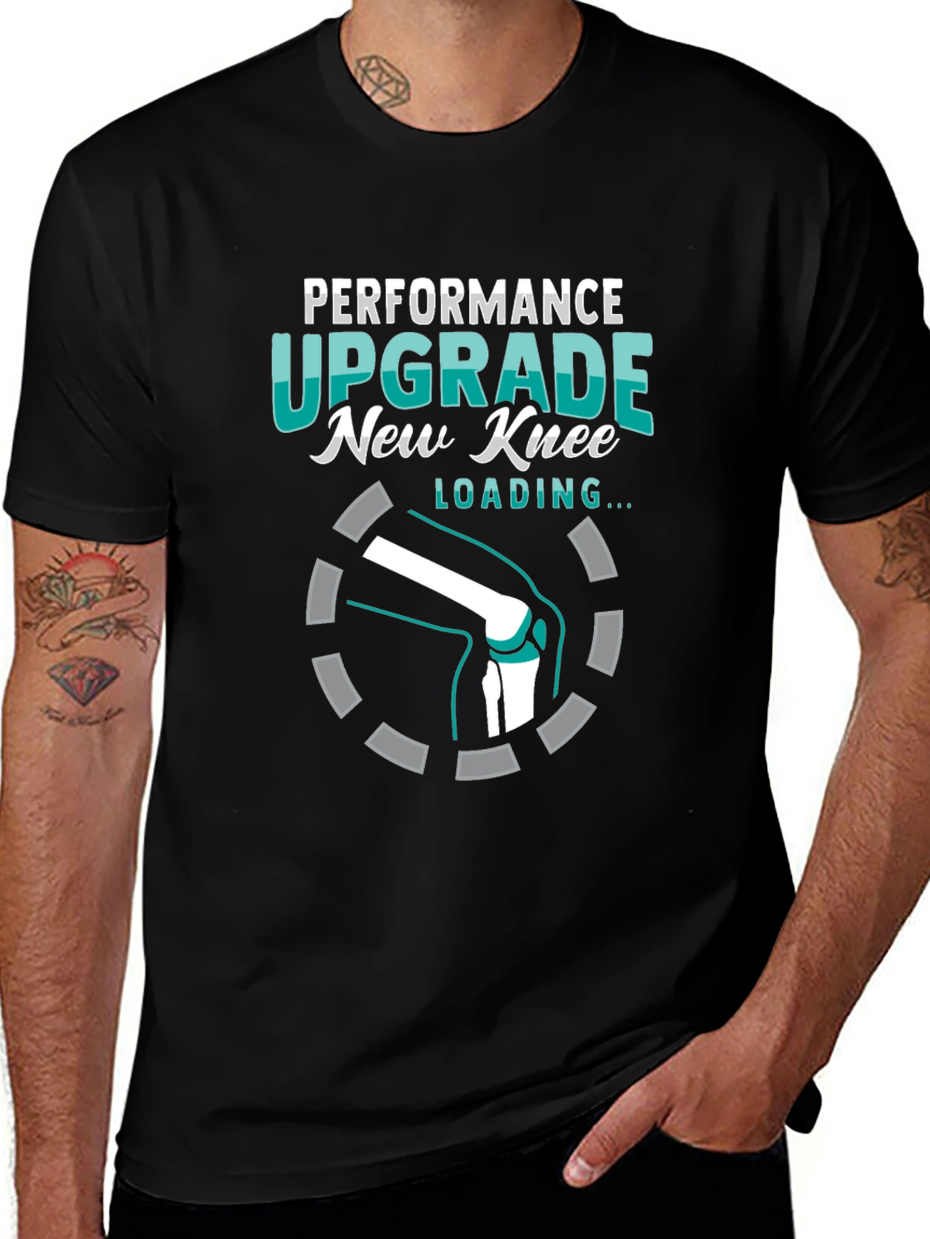 Performance Upgrade New Knee Graphic T-Shirt