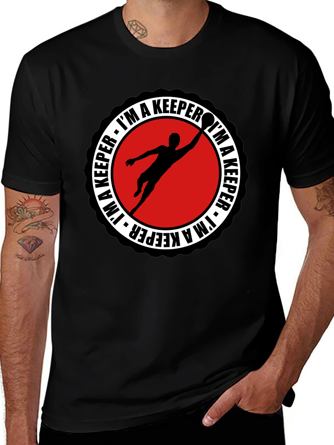 Im A Keeper Graphic T-Shirt