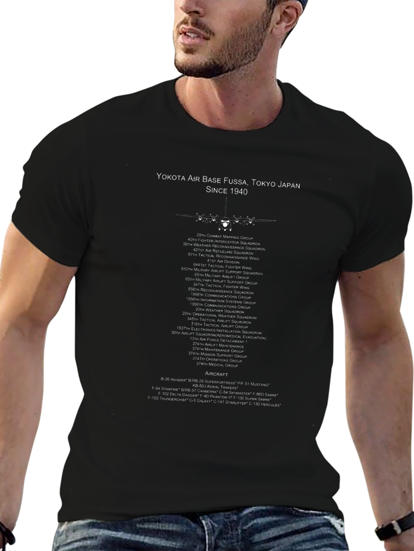 Yokota Air Base Tokyo Japan Graphic T-Shirt