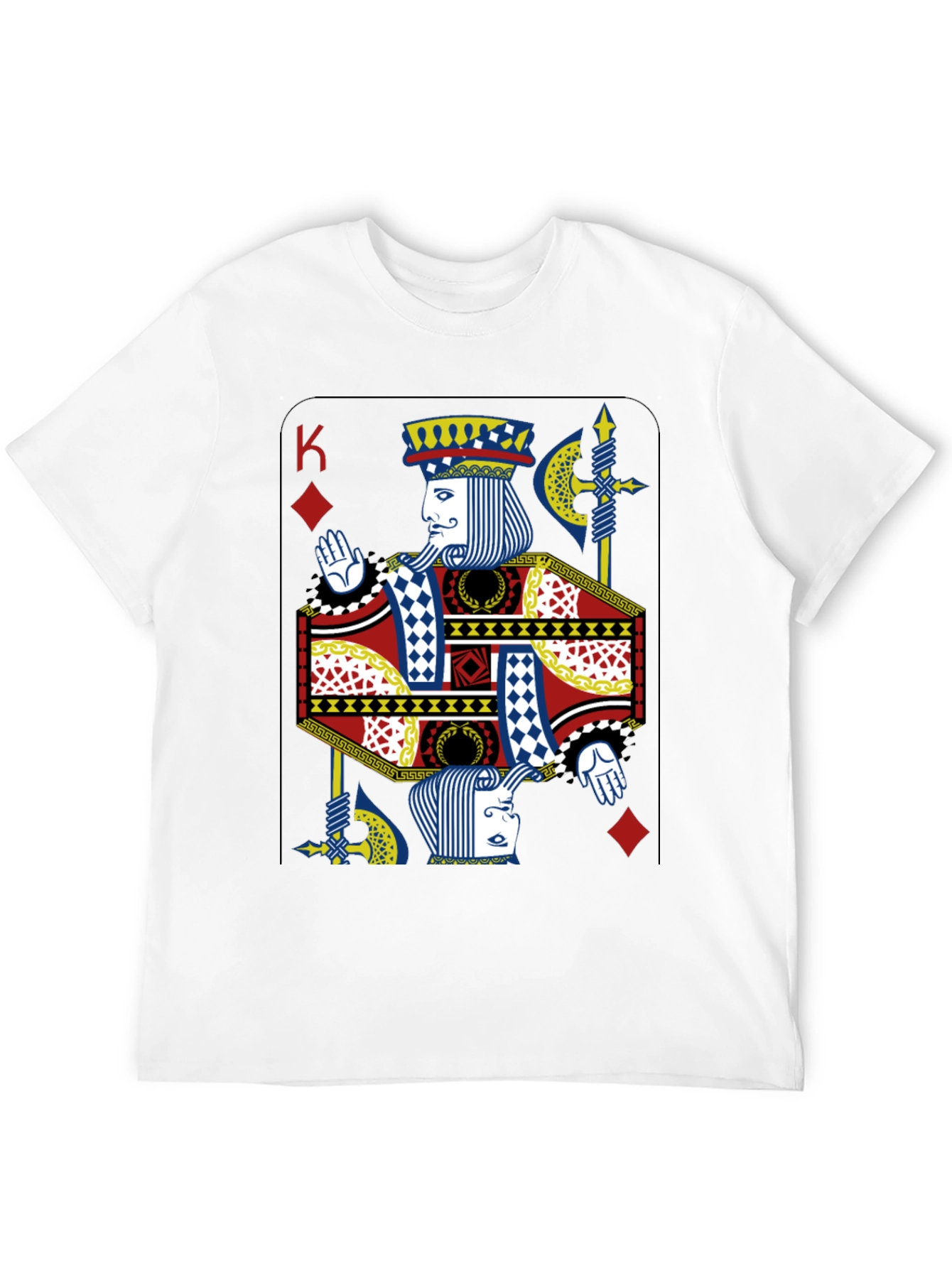 King of Diamonds Card T-Shirt