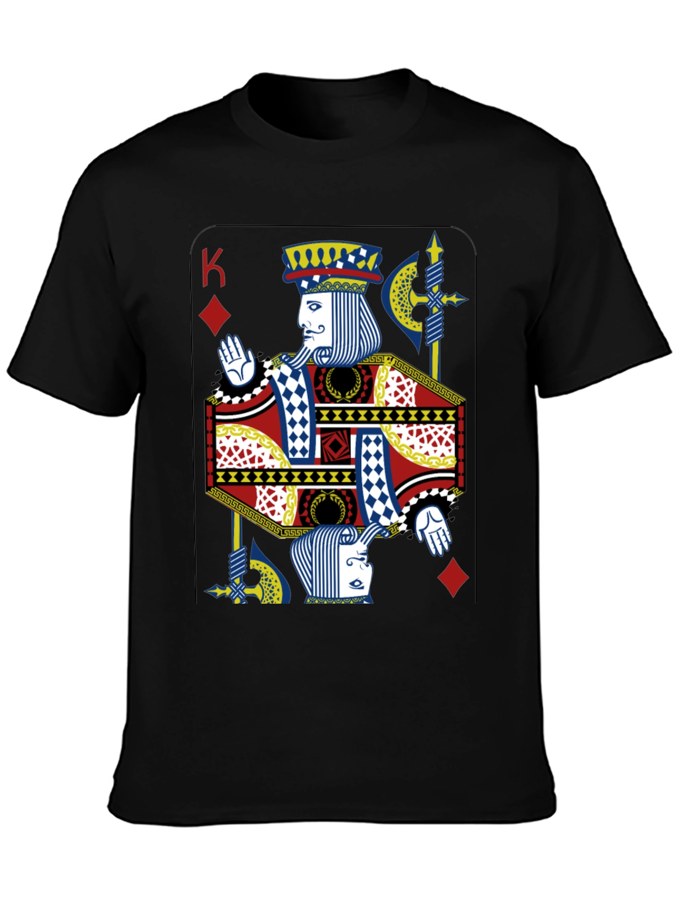 King of Diamonds Card T-Shirt