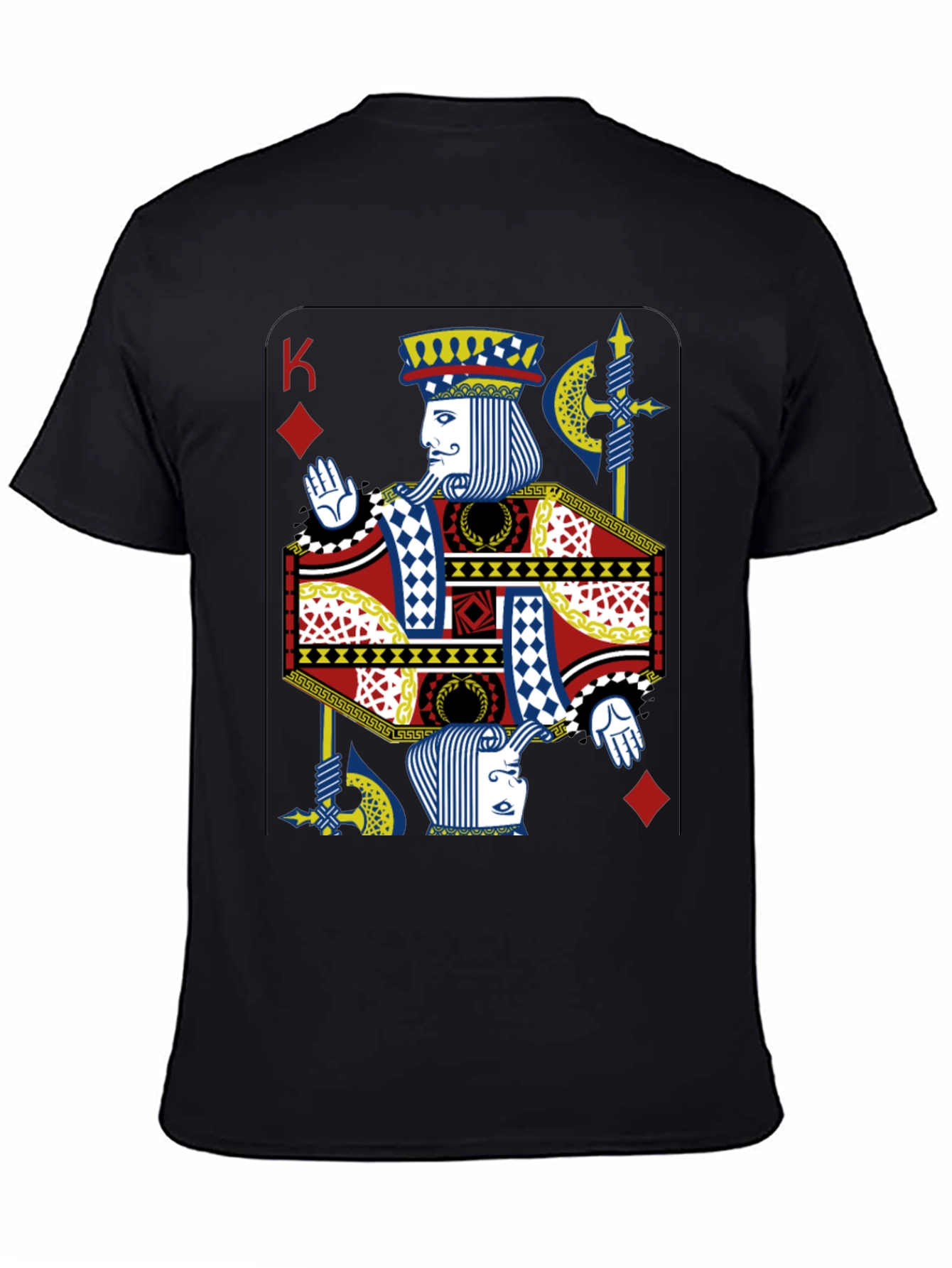 King of Diamonds Card T-Shirt