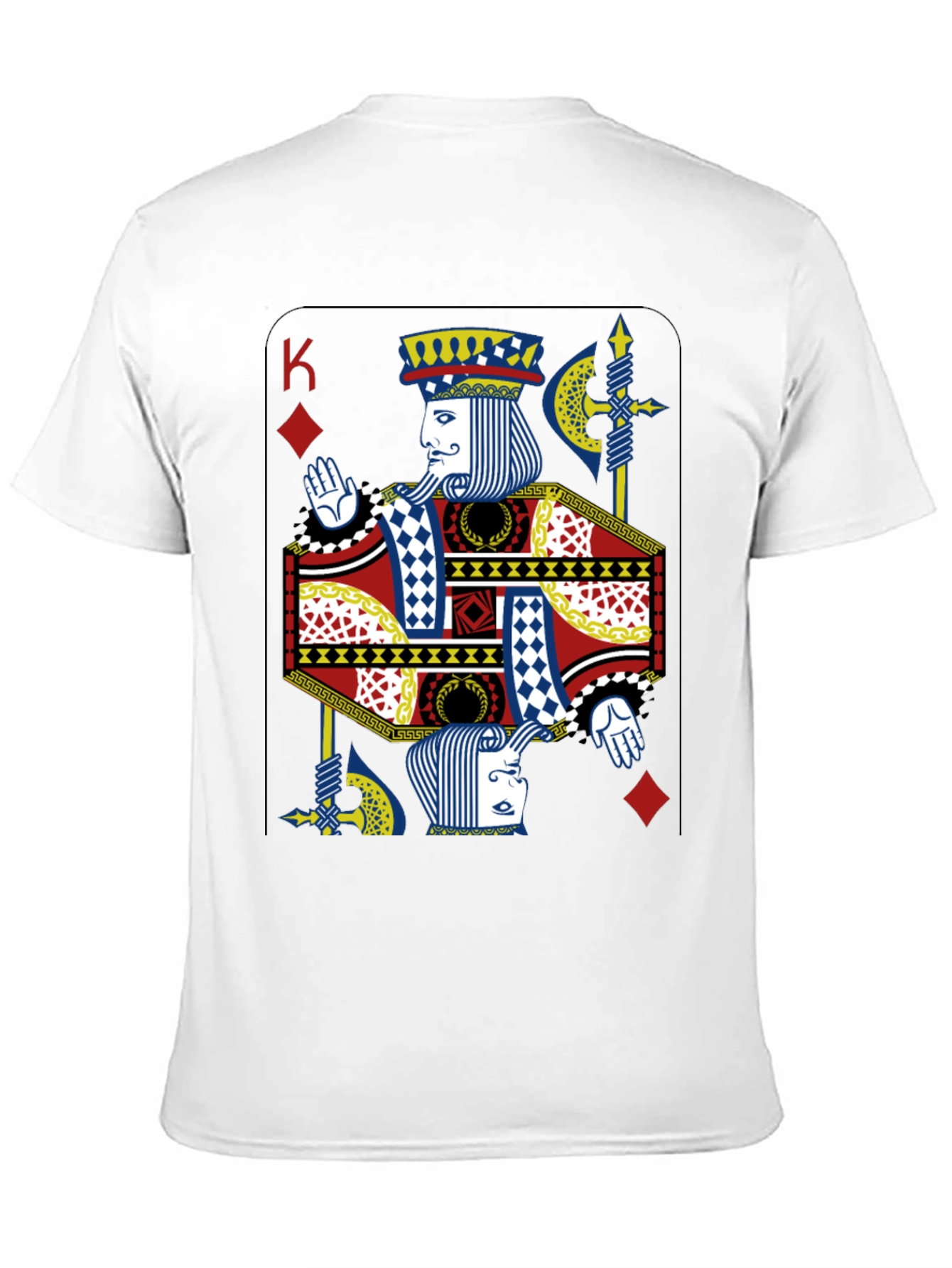 King of Diamonds Card T-Shirt