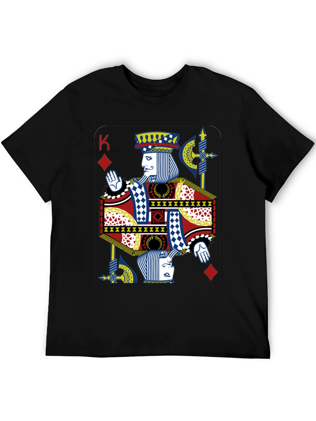 King of Diamonds Card T-Shirt