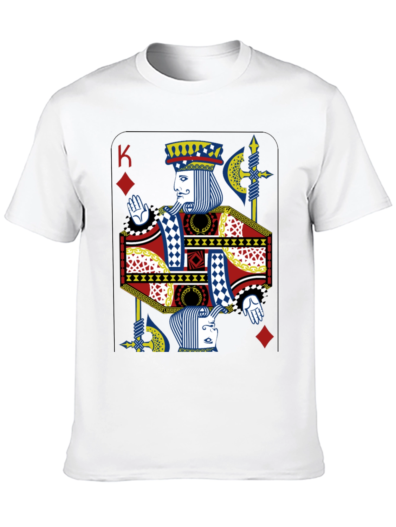 King of Diamonds Card T-Shirt