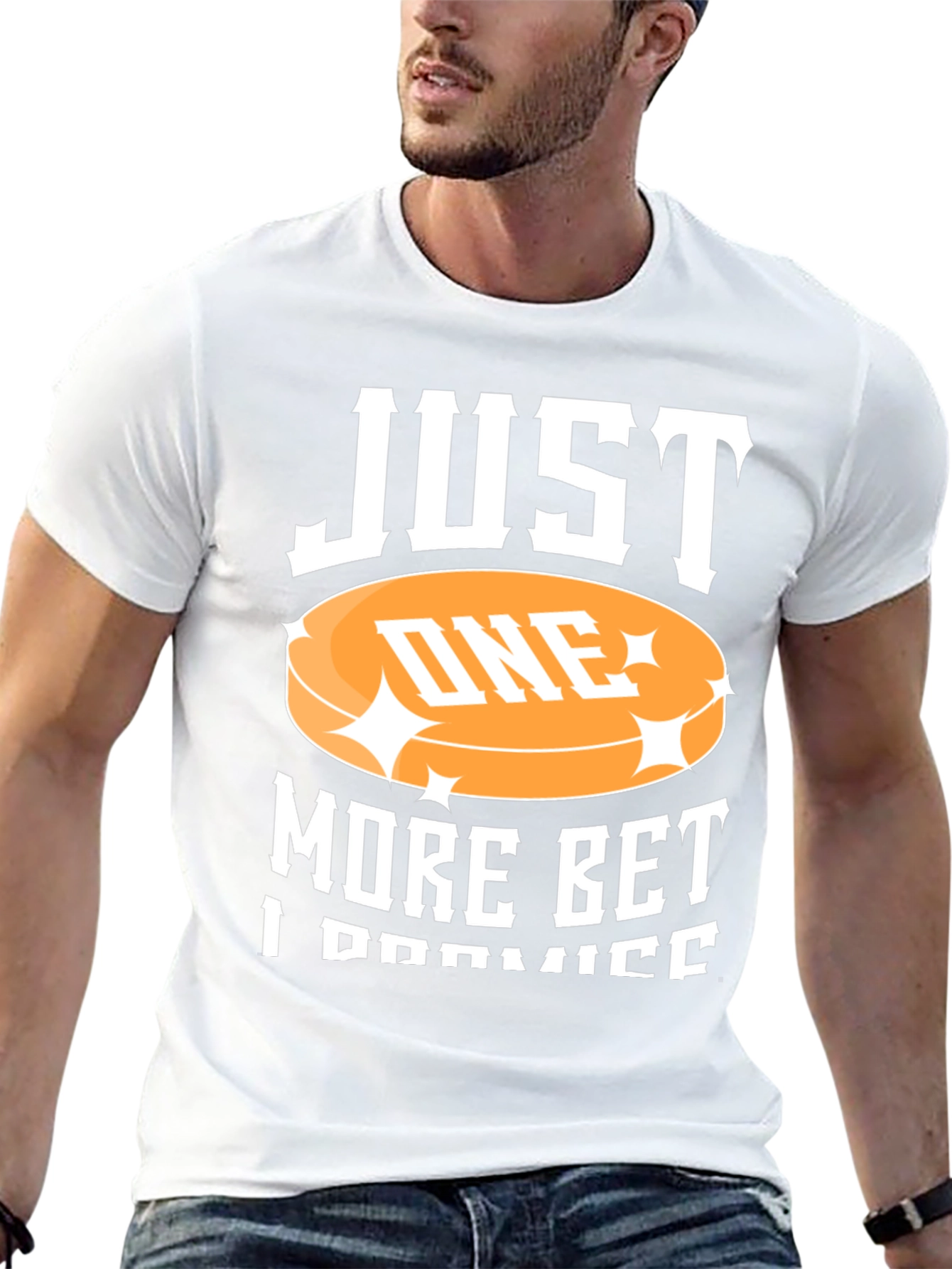 Just One More Bet Black T-Shirt