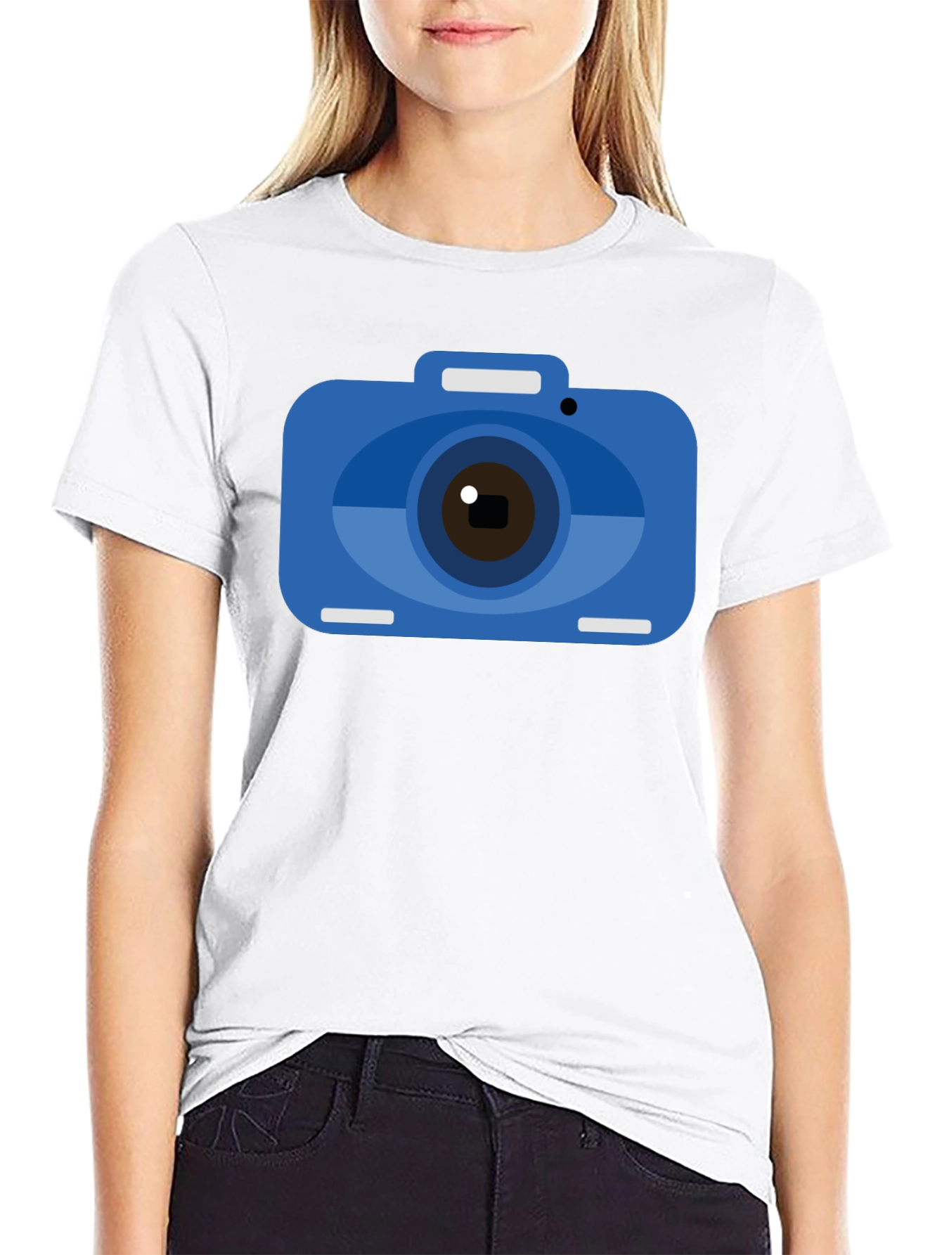 Camera Graphic Tee - Photographer Style Shirt