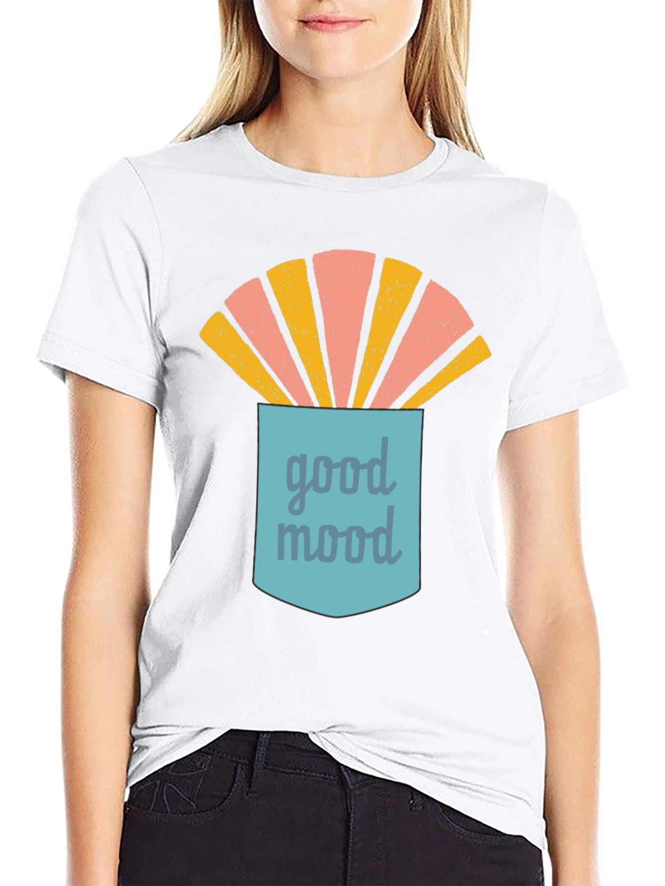 Good Mood Graphic Tee - Comfort and Style!