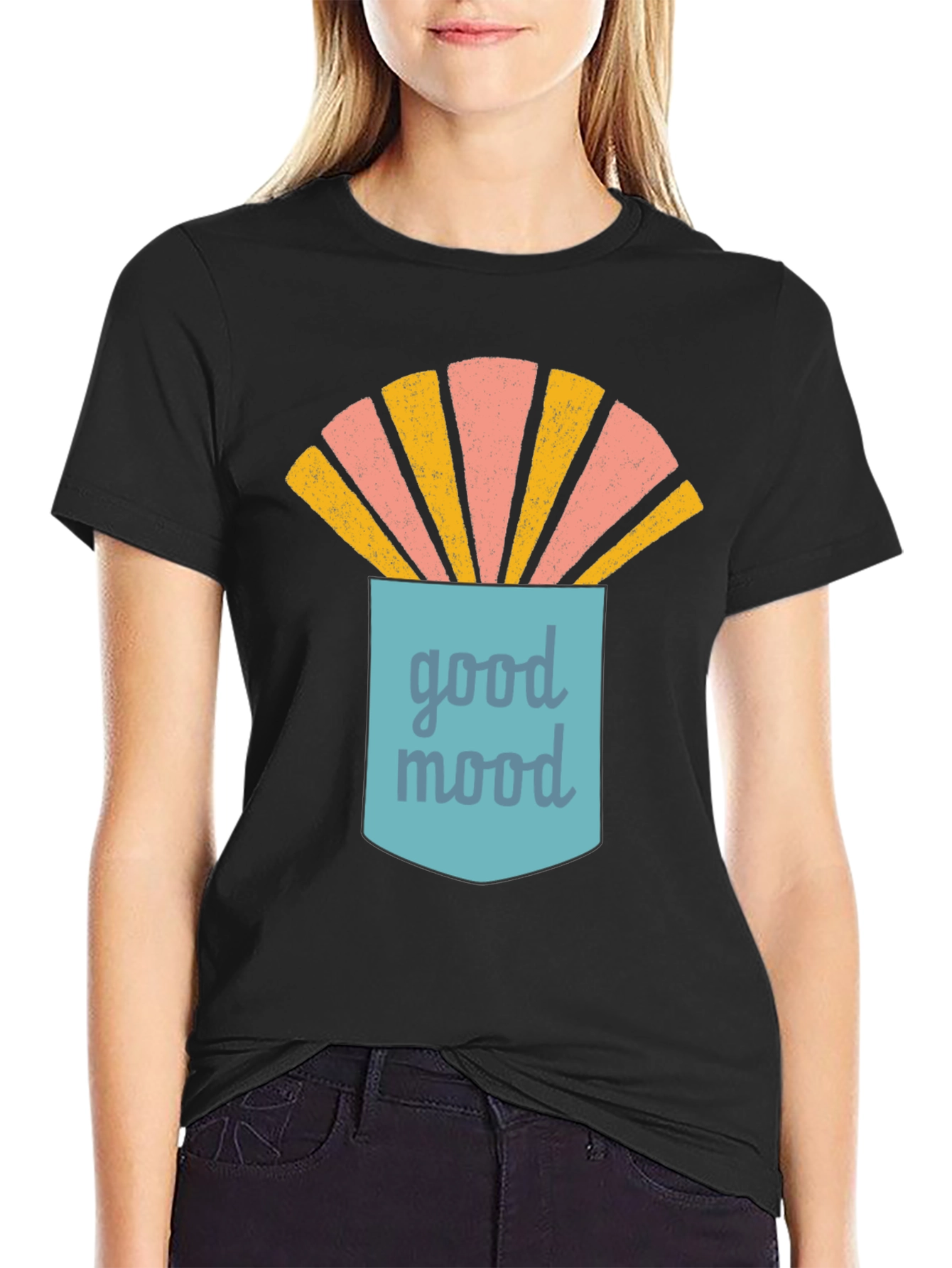 Good Mood Graphic Tee - Comfort and Style!