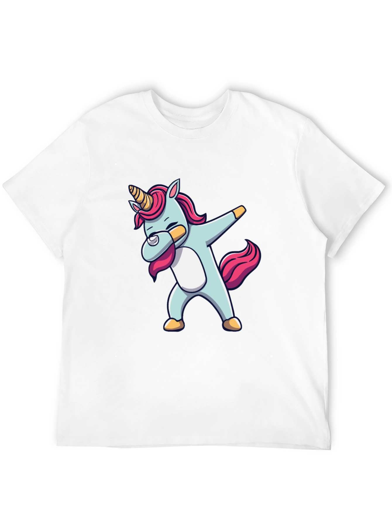 Unicorn Dab Black T-Shirt