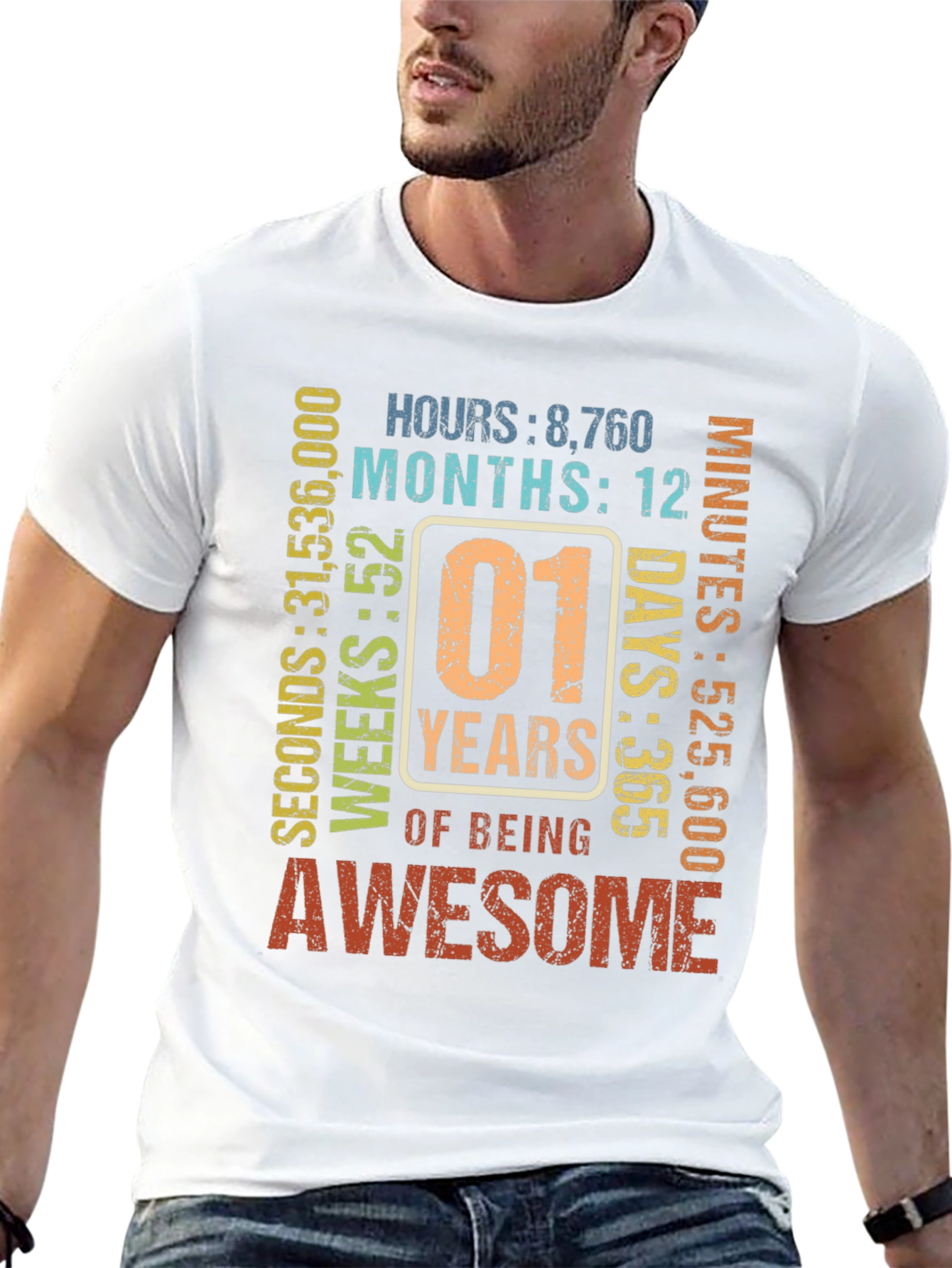 1st Birthday Awesome T-Shirt