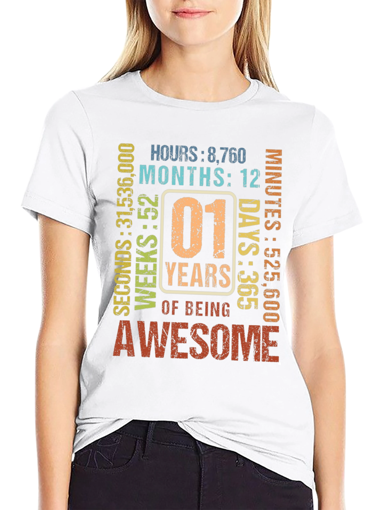 1st Birthday Awesome T-Shirt
