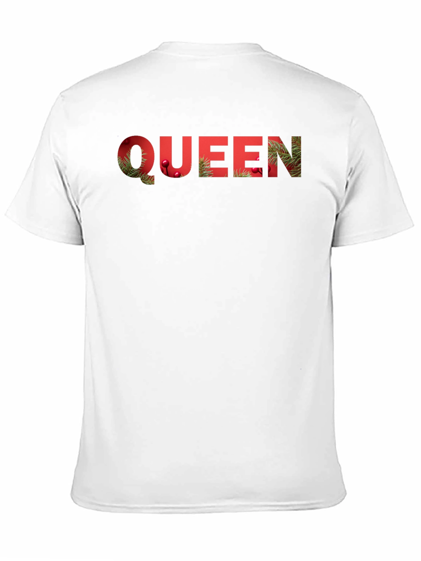 Queen Holiday T-Shirt - Festive Christmas Design