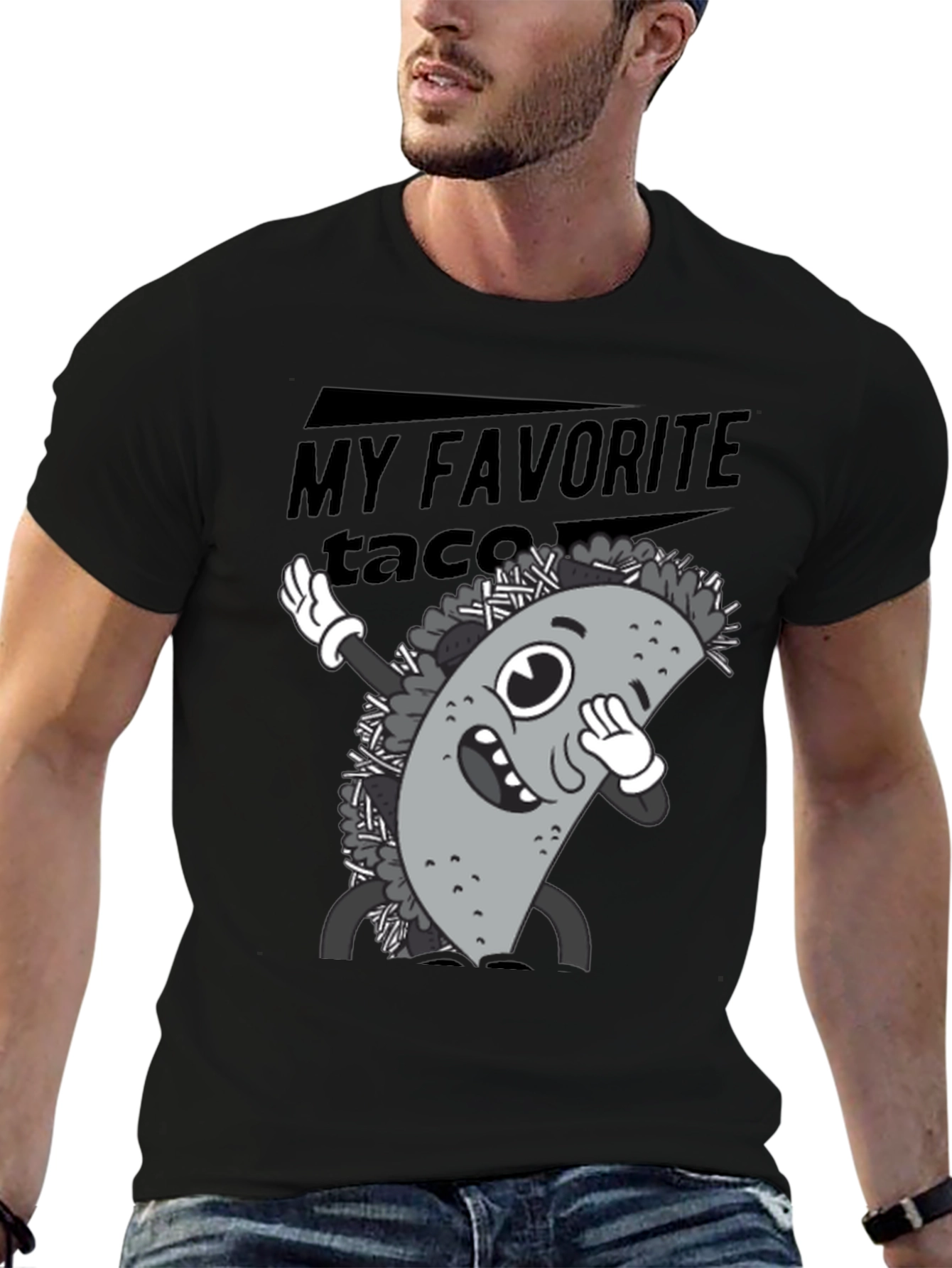 My Favorite Taco Dab Graphic T-Shirt