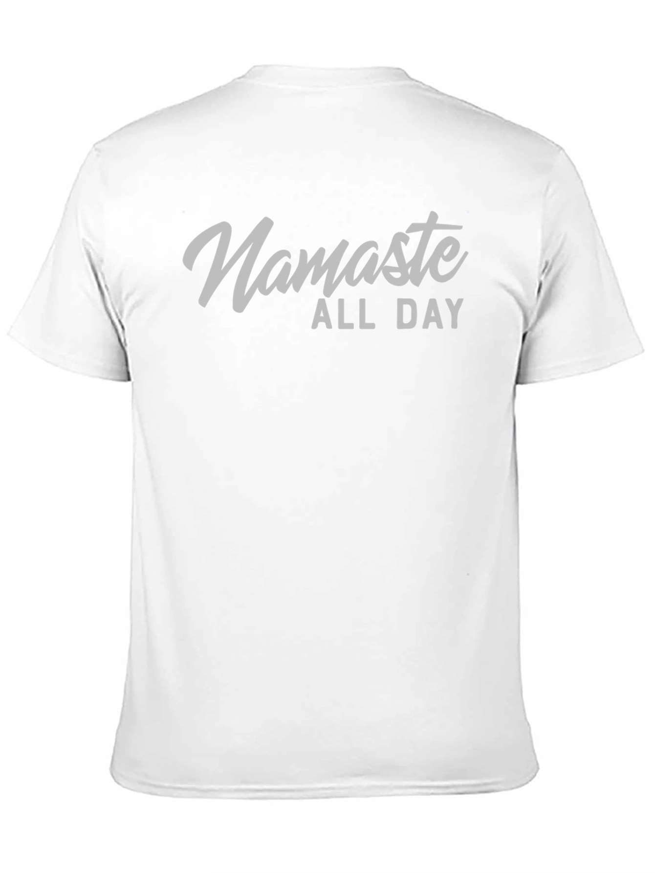 Namaste All Day Black T-Shirt