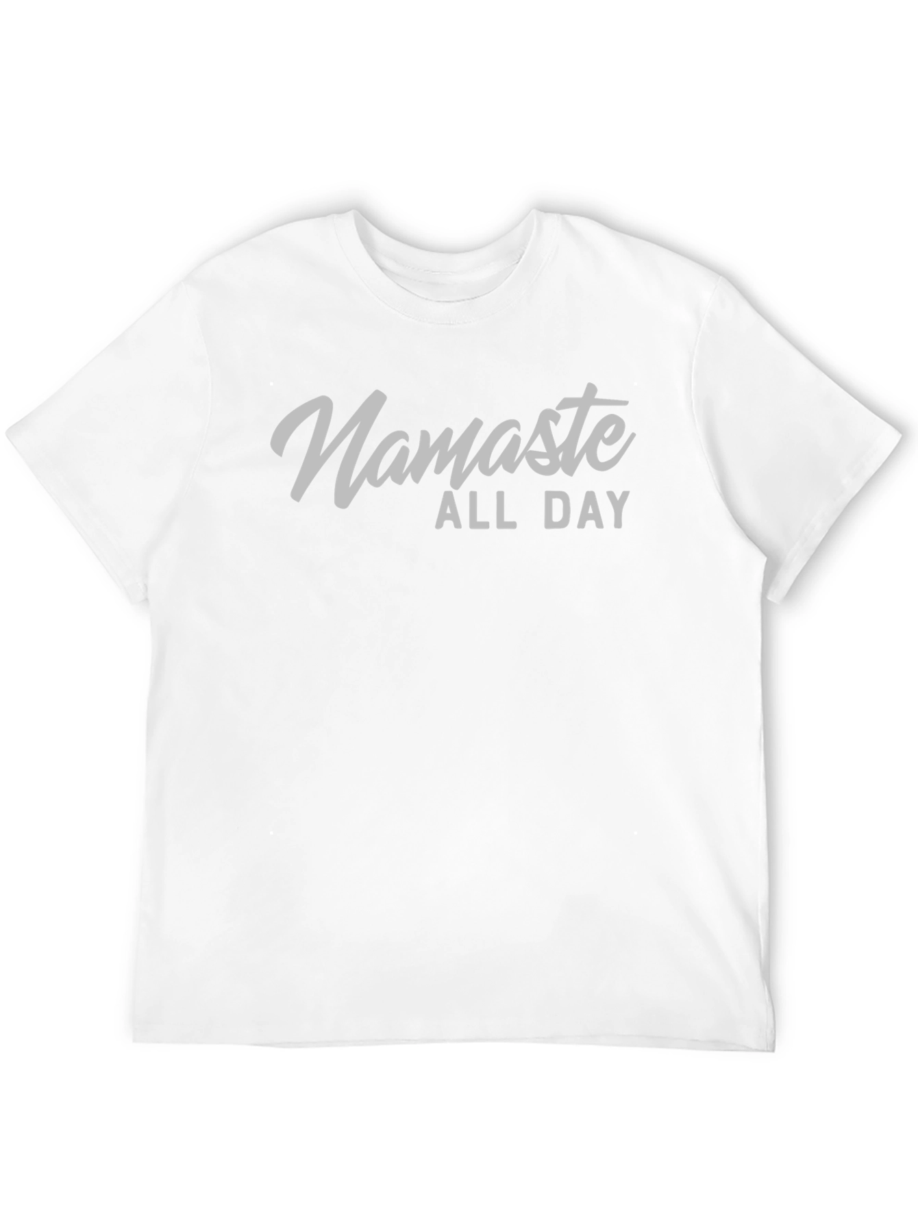 Namaste All Day Black T-Shirt