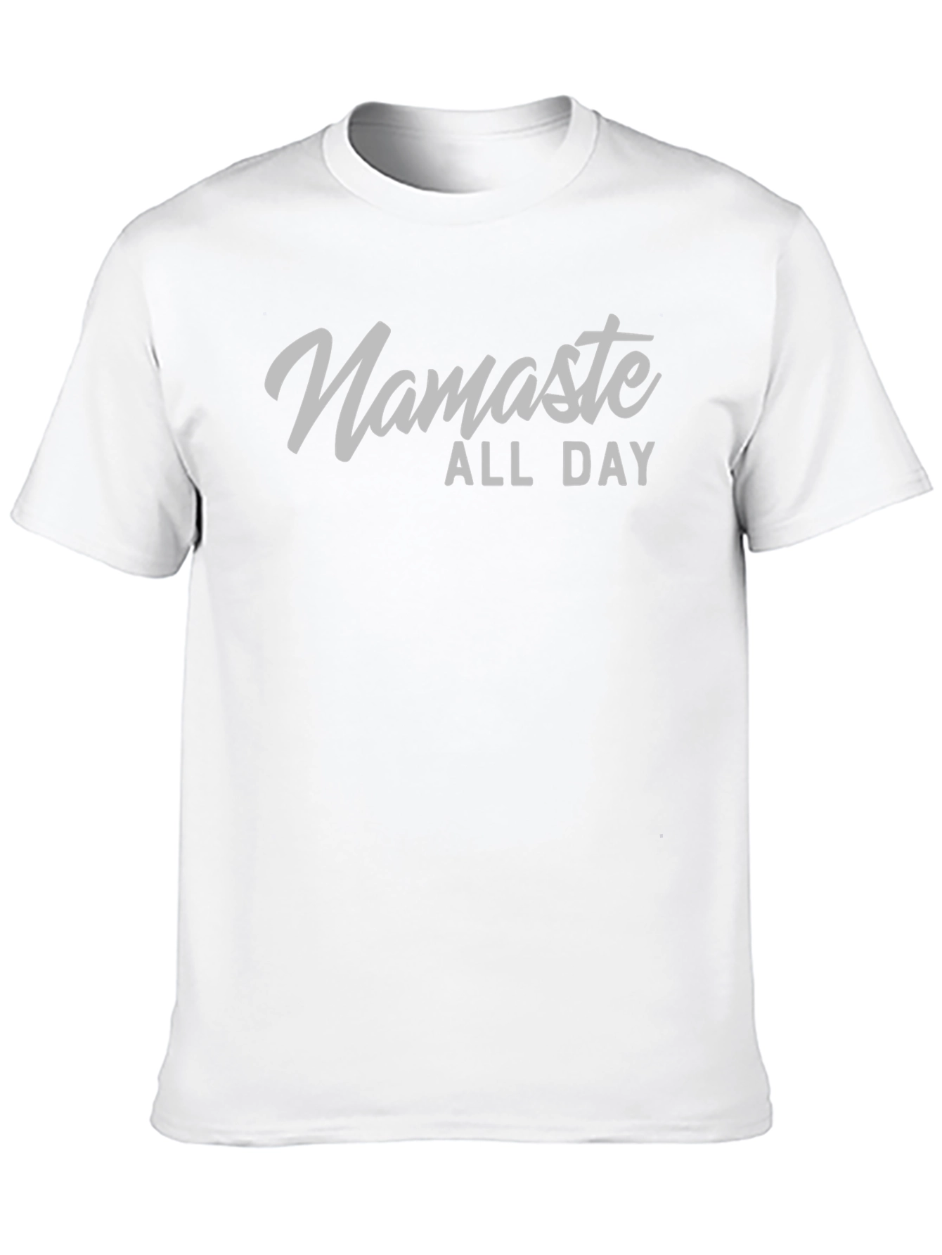Namaste All Day Black T-Shirt