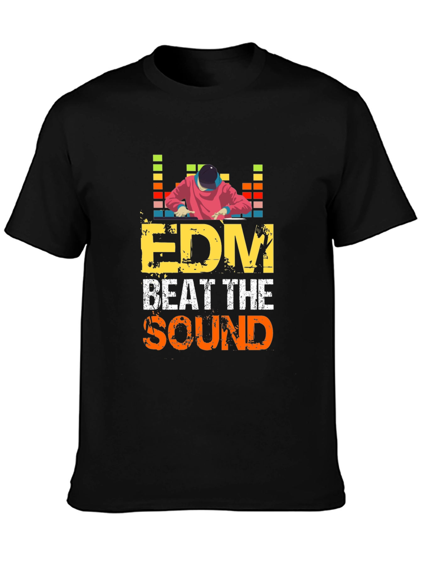 EDM Beat The Sound Graphic T-Shirt