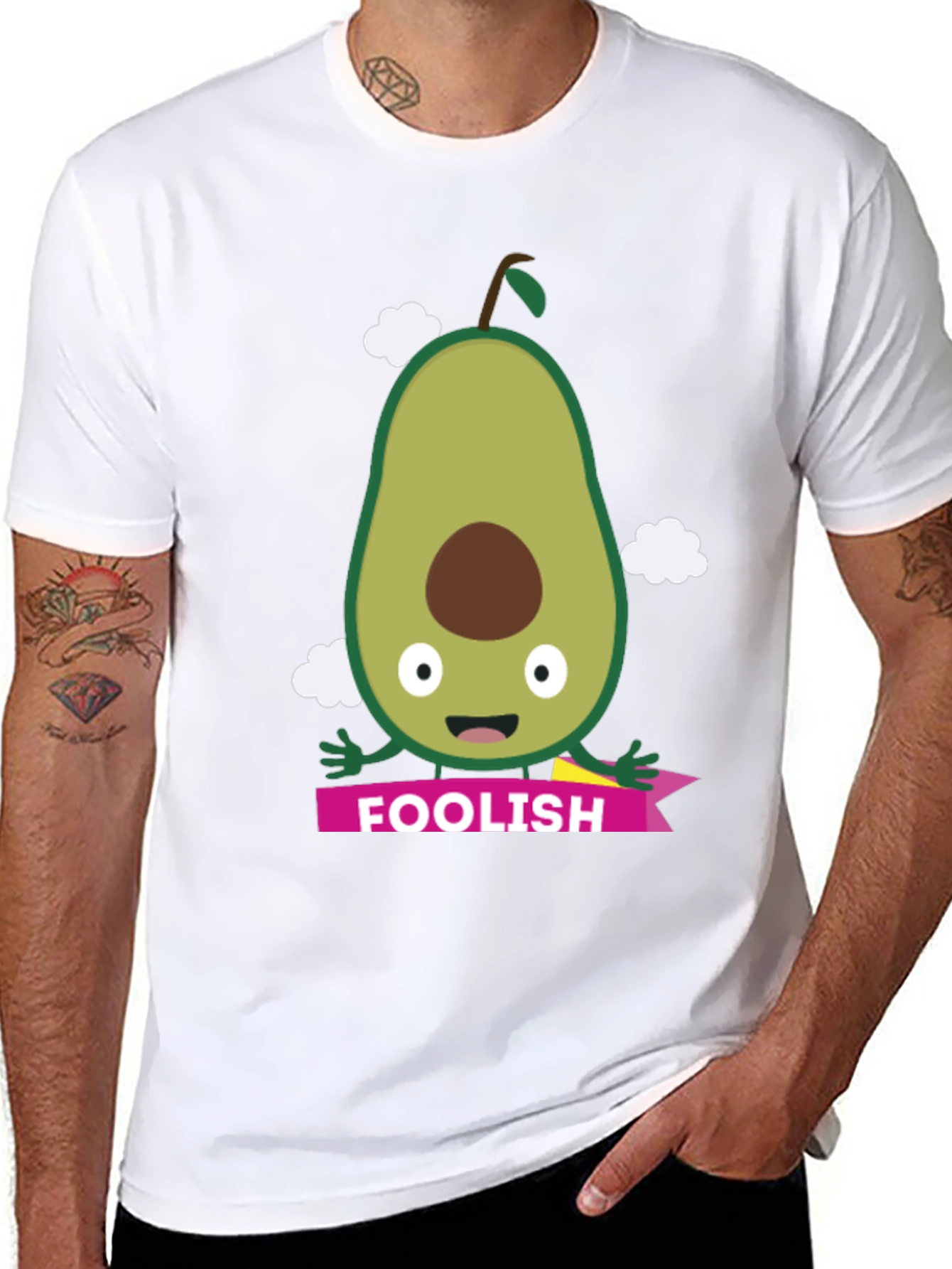 Foolish Avocado Graphic T-Shirt - Unisex