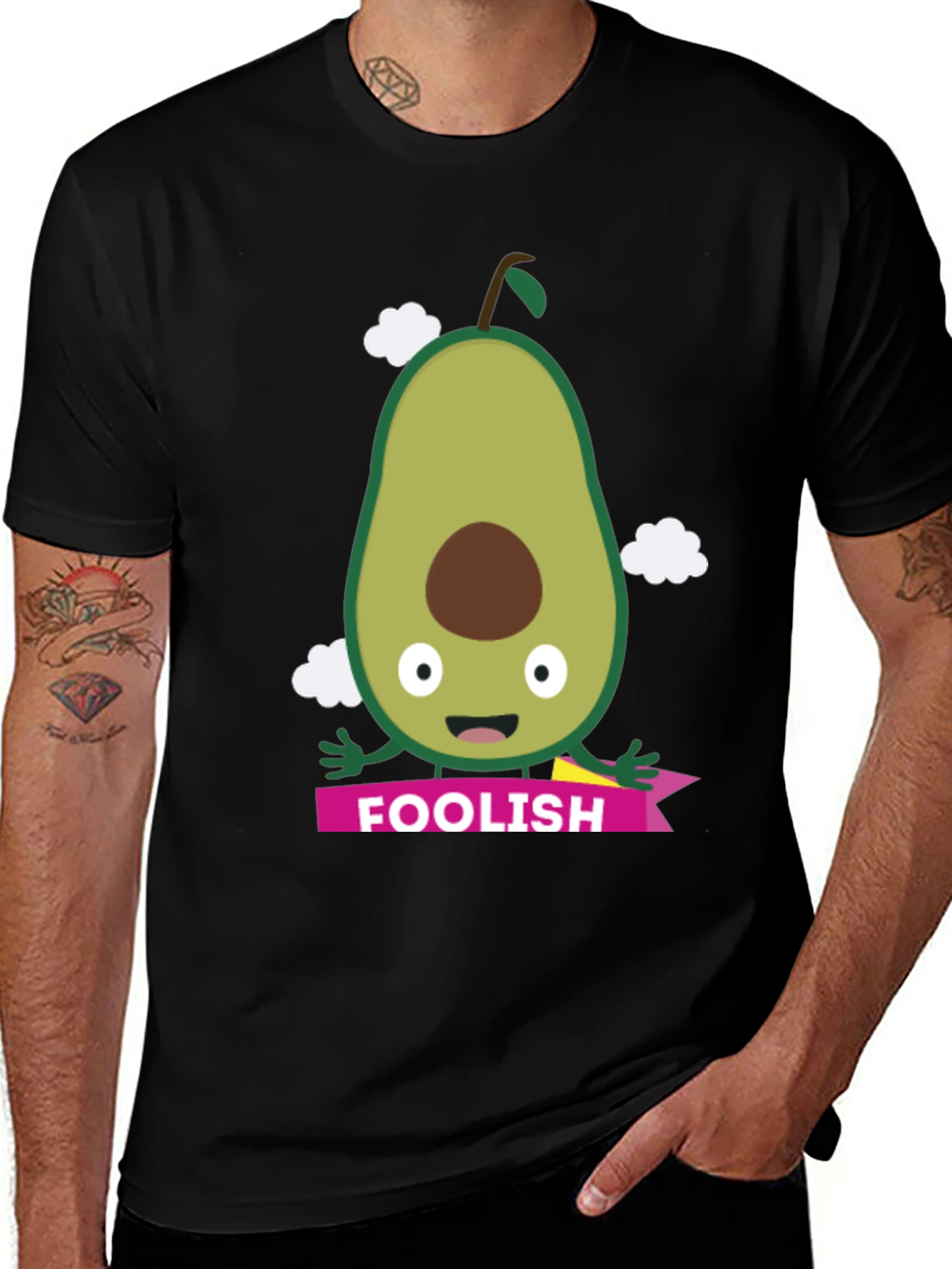 Foolish Avocado Graphic T-Shirt - Unisex
