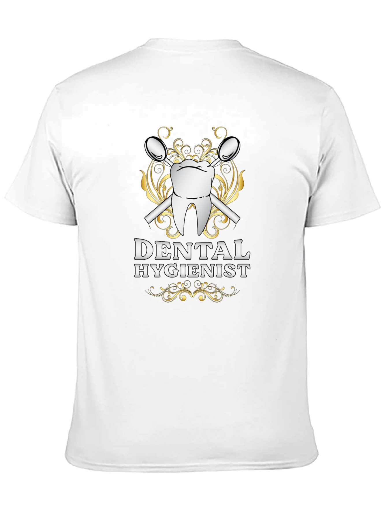 Dental Hygienist Graphic T-Shirt - Black Cotton Tee