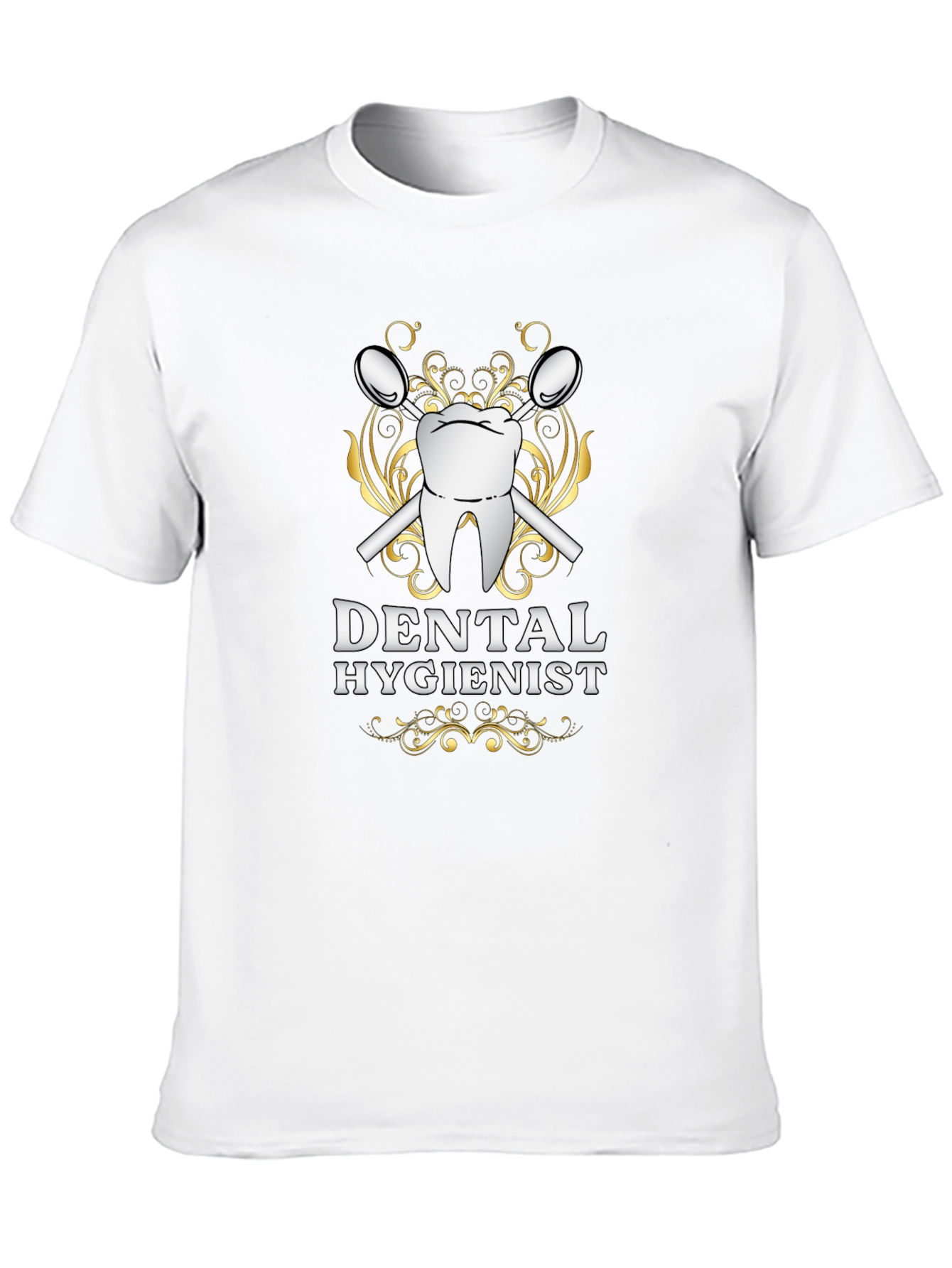 Dental Hygienist Graphic T-Shirt - Black Cotton Tee