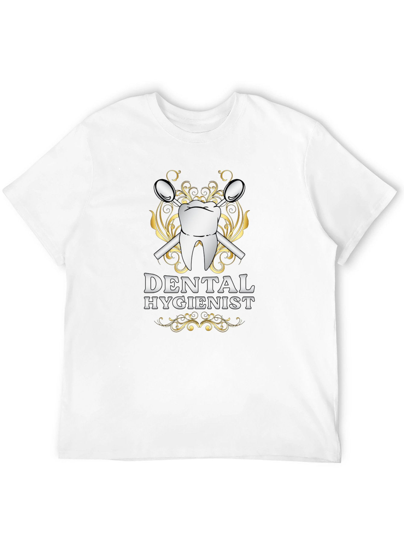 Dental Hygienist Graphic T-Shirt - Black Cotton Tee