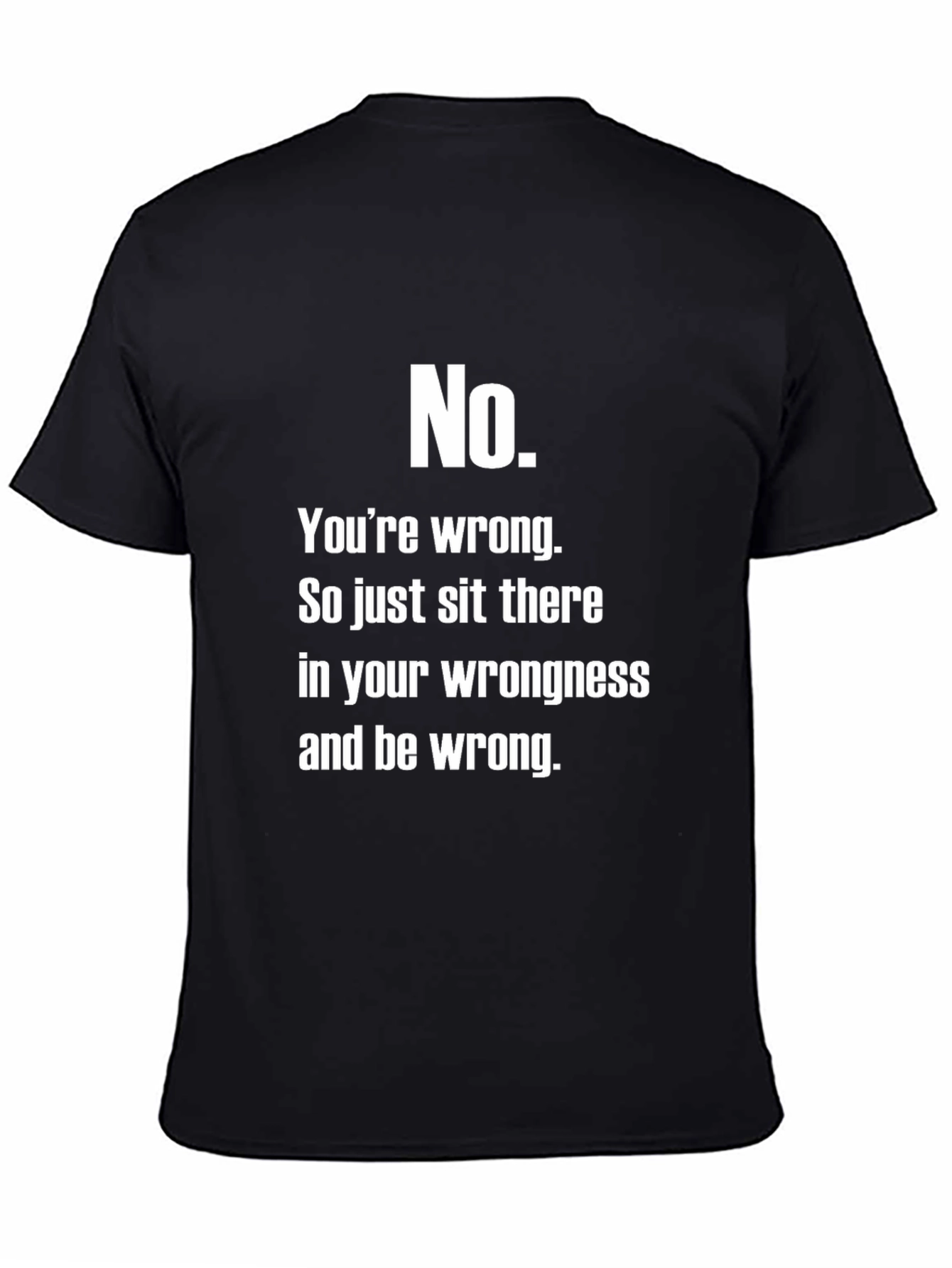 No. Youre Wrong T-Shirt
